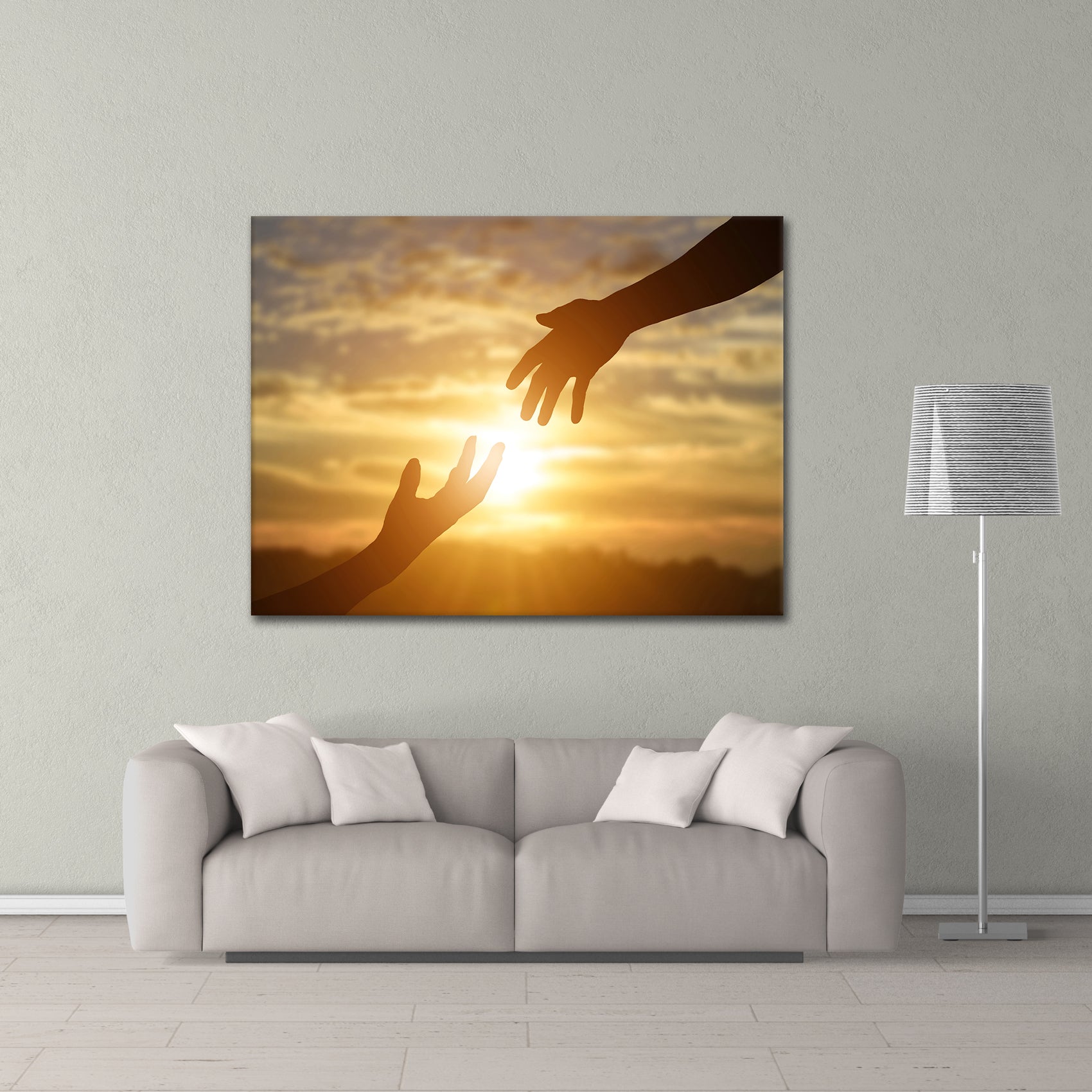 Sunlit Touch - canvas picture