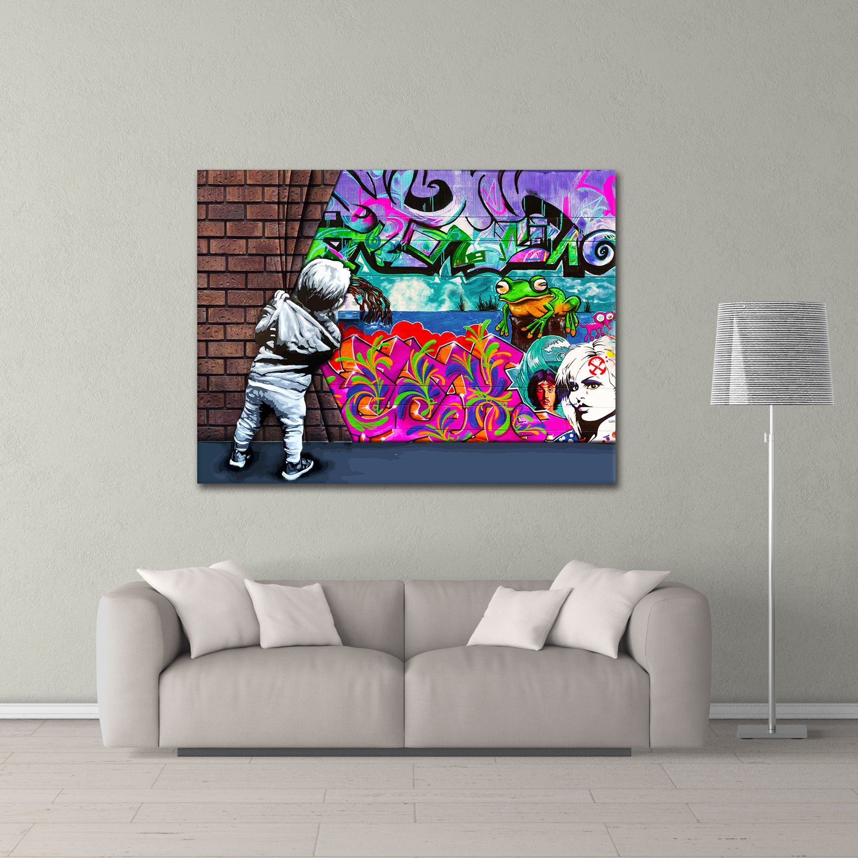 Graffiti's Secret - canvas picture