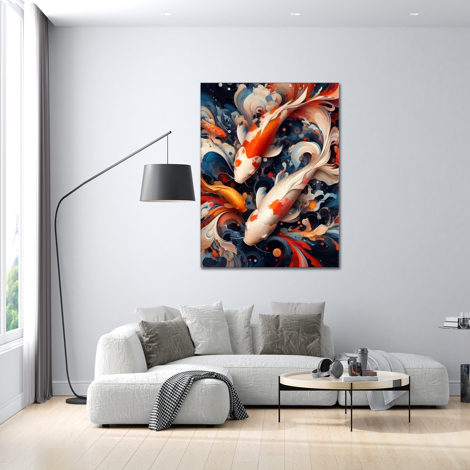 Koi Swimmers - Poster