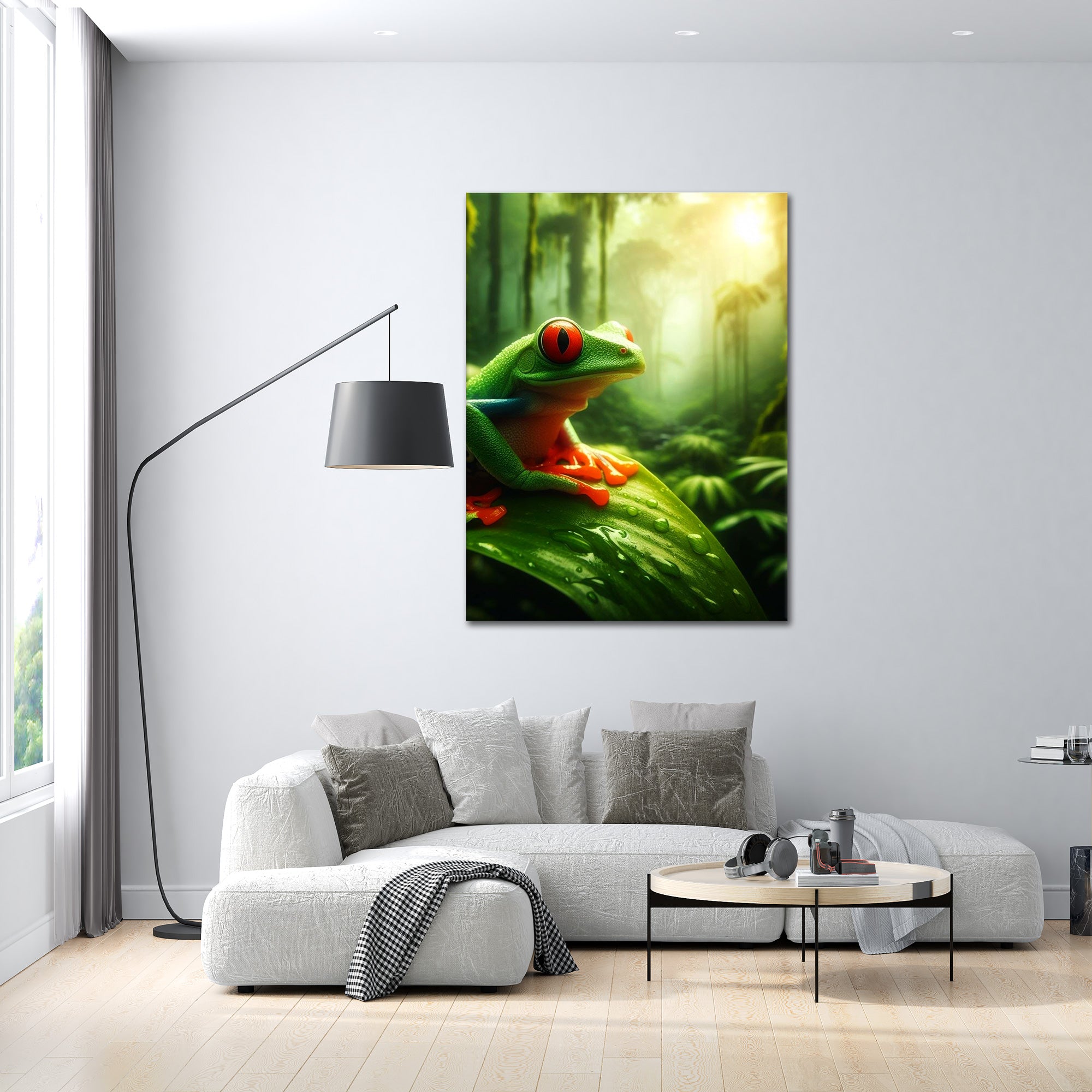 The Jungle Frog - Acrylglas