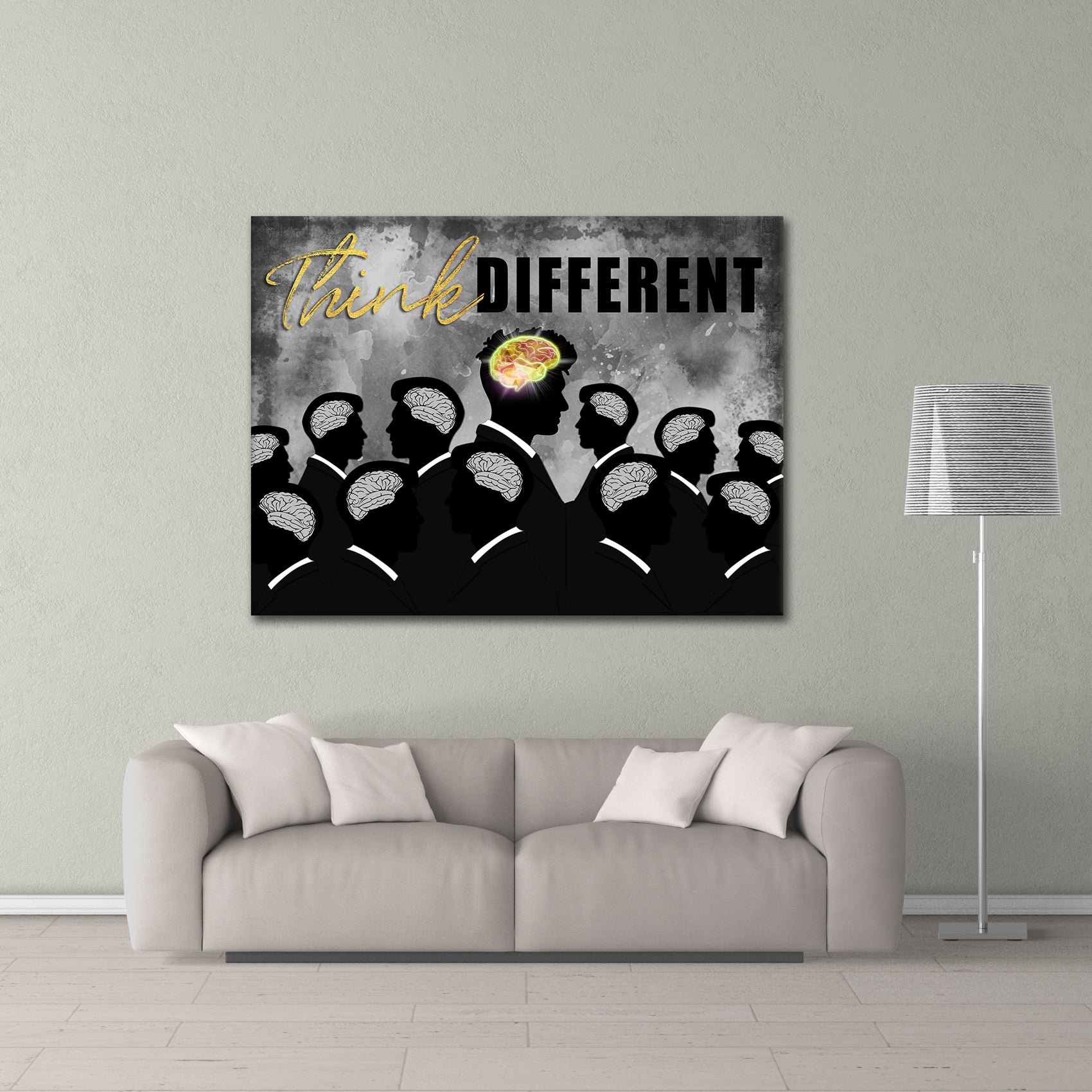 Think Different - Acrylglas