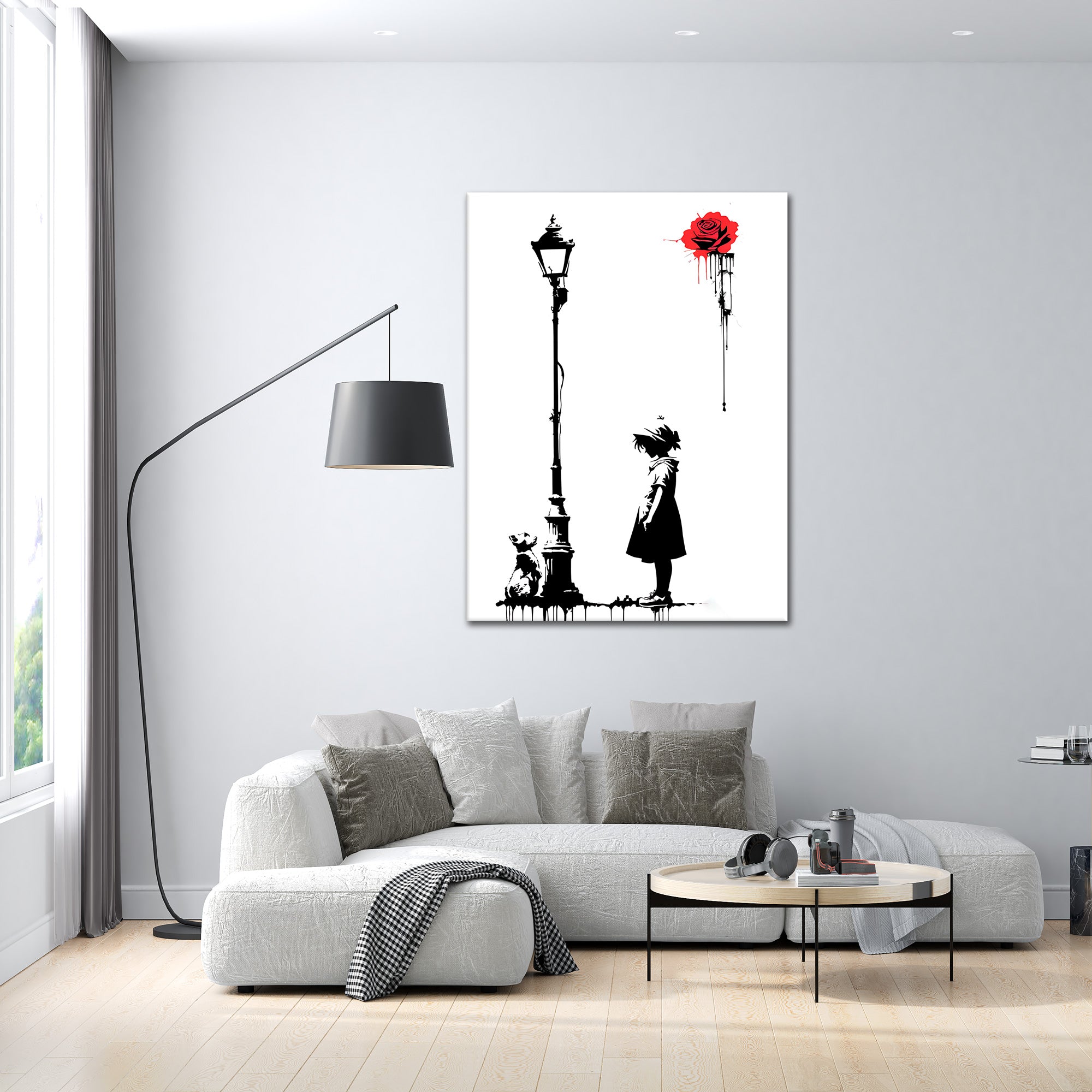 Banksy Innocence Shade - Acrylglas