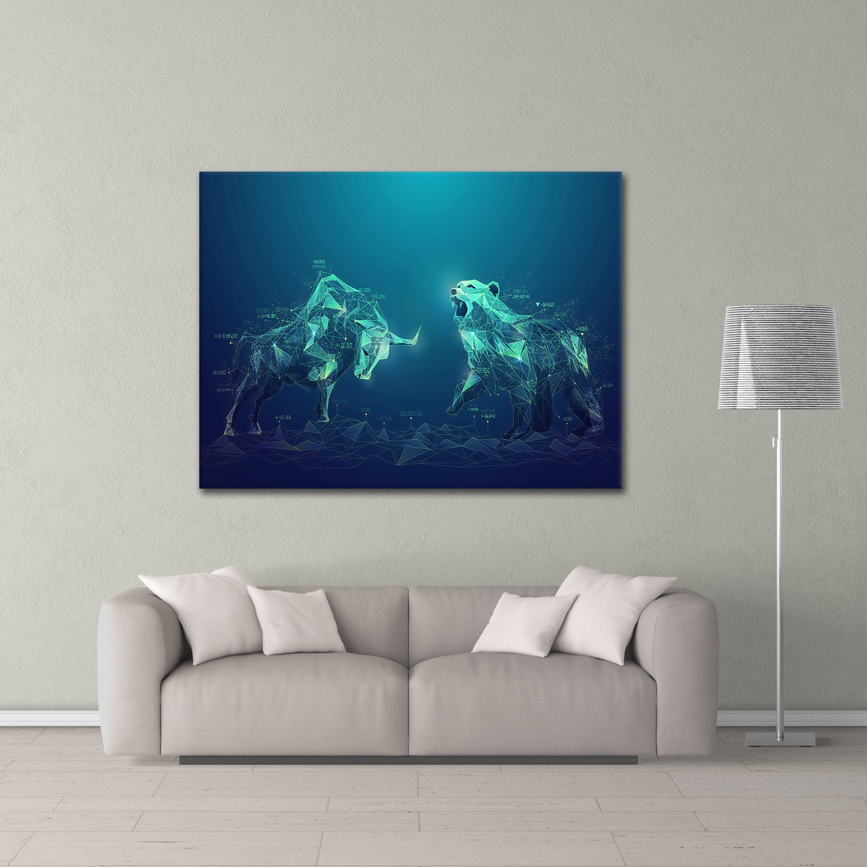 Ruler Constellations - canvas picture