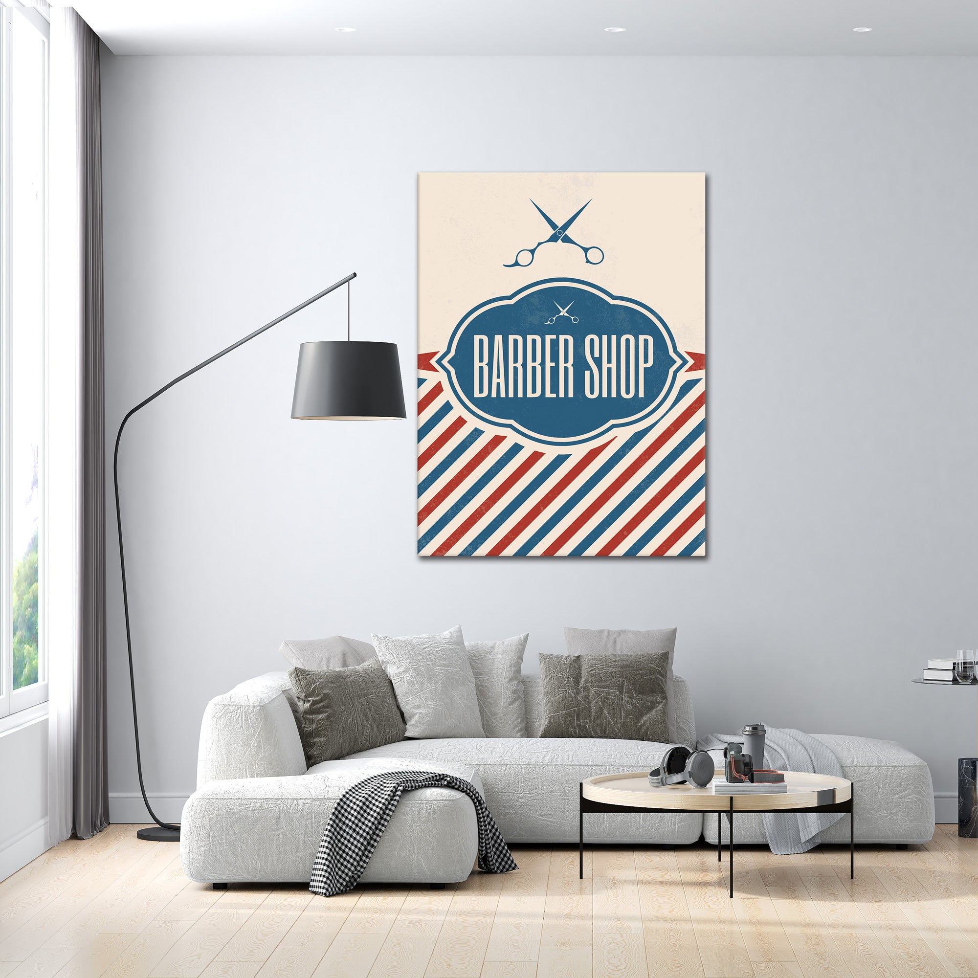 Barber Badge - Poster