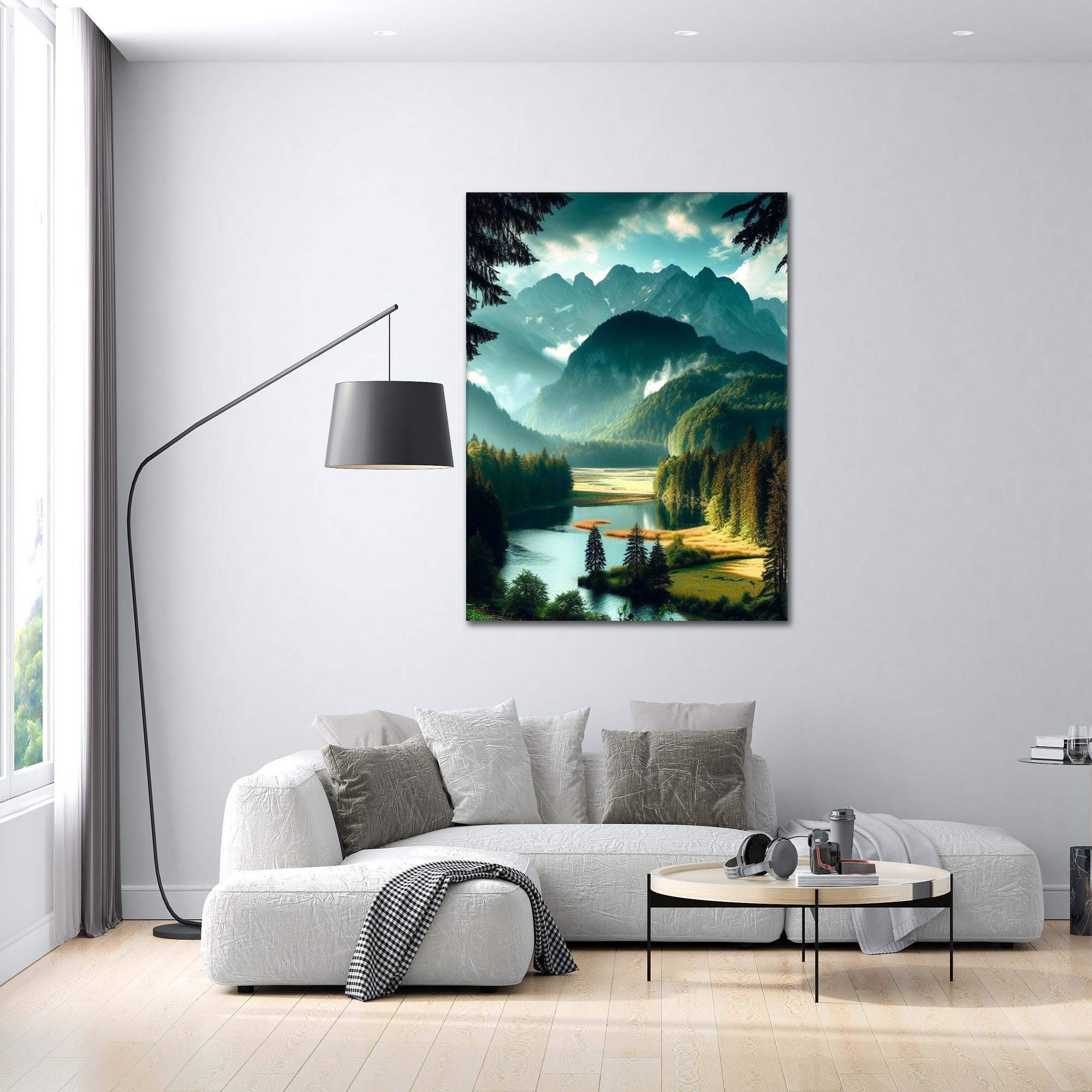 Calm Mountain - Poster