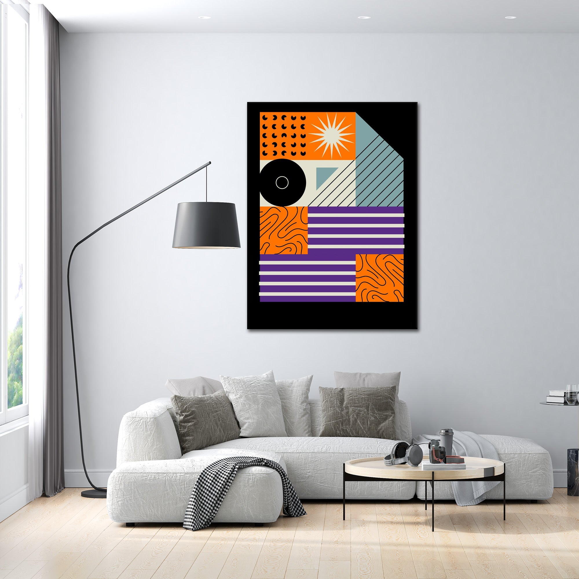 Geometric Paint - Poster