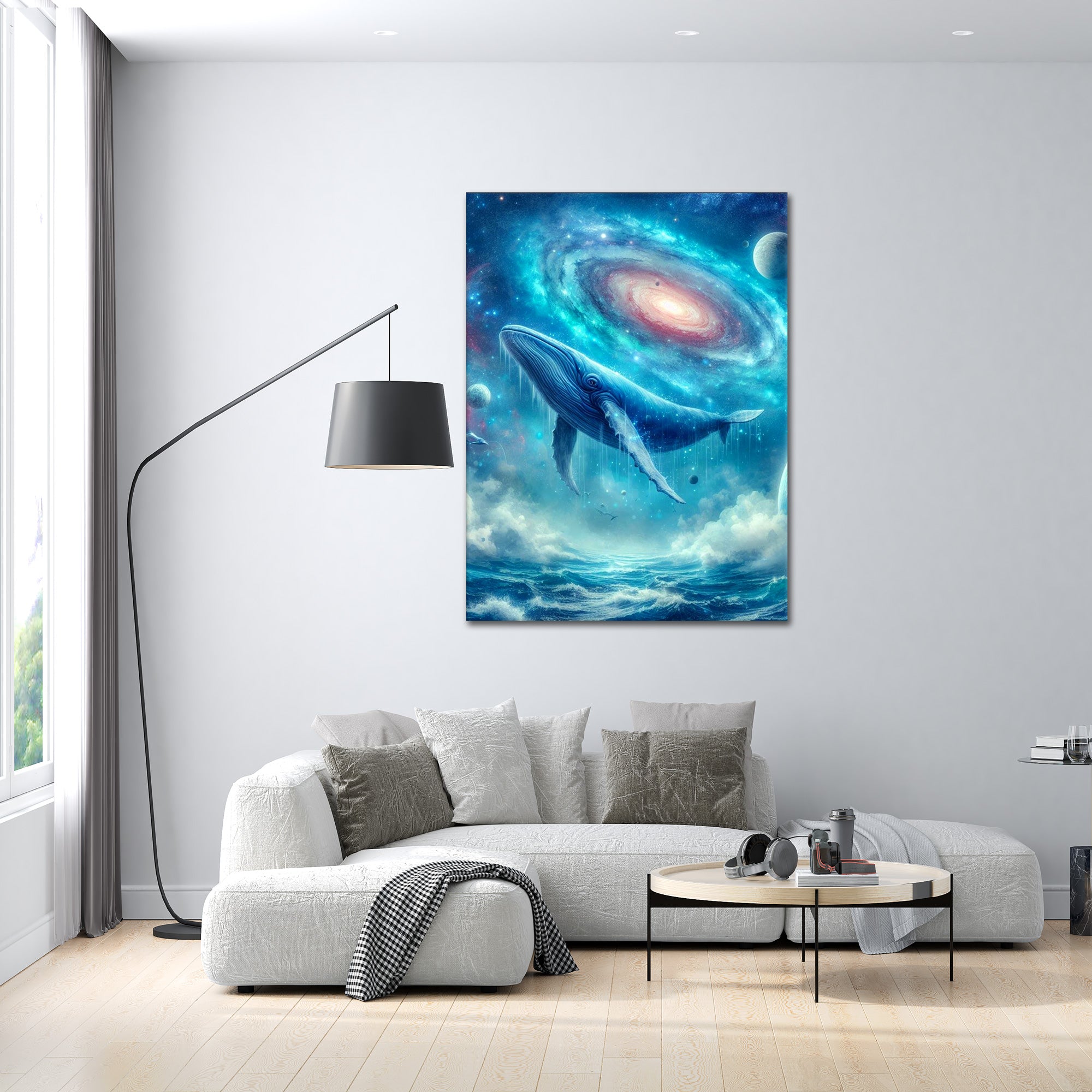 Galactic Whale - Acrylglas