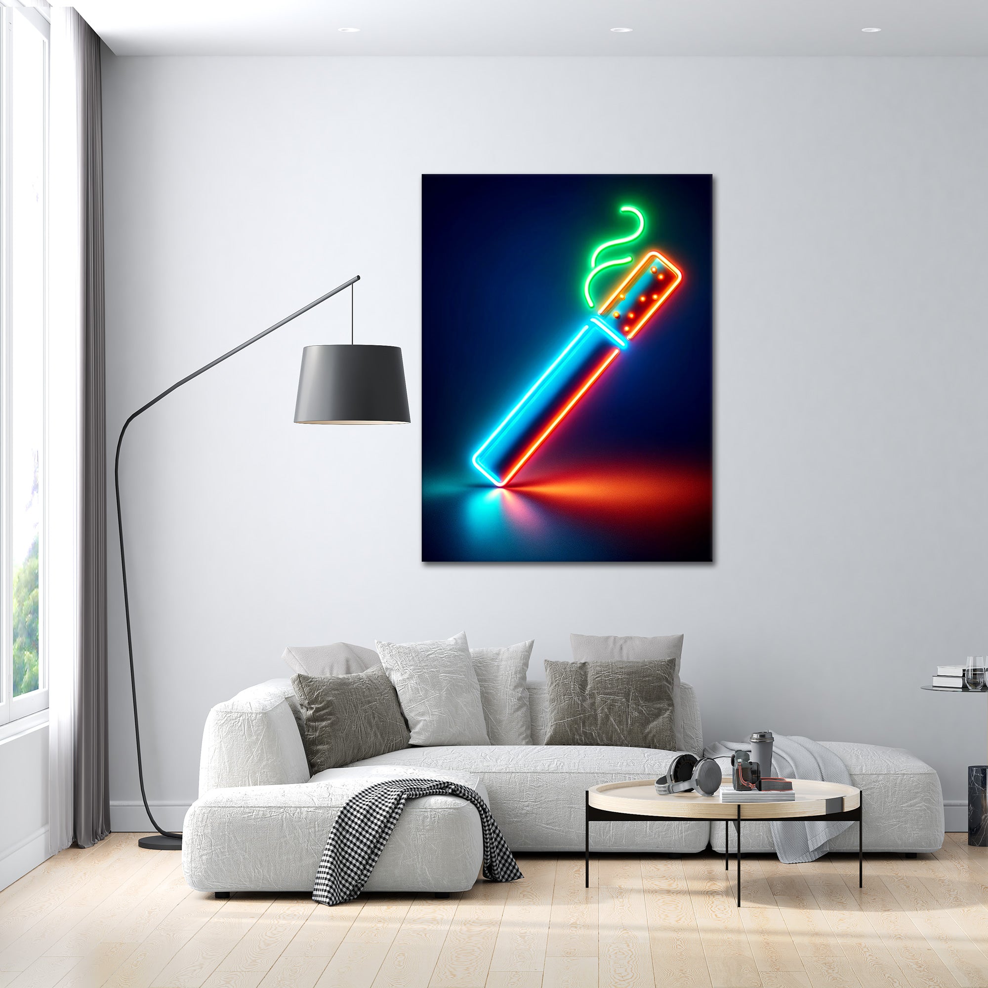 Glowing Cigarette - Poster