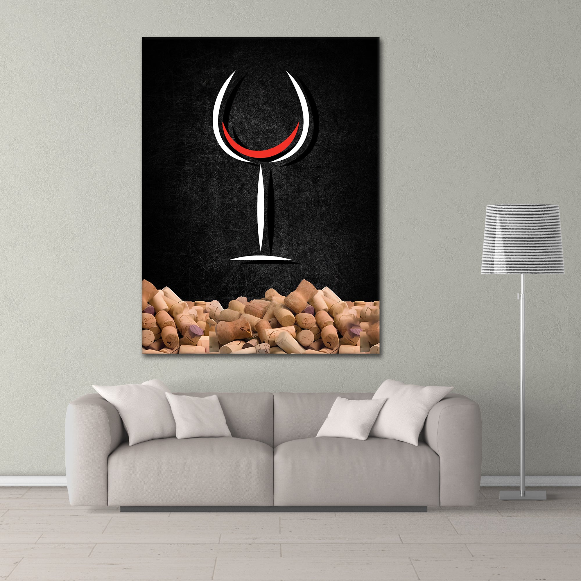 Vino Reverie - aluminum acrylic glass