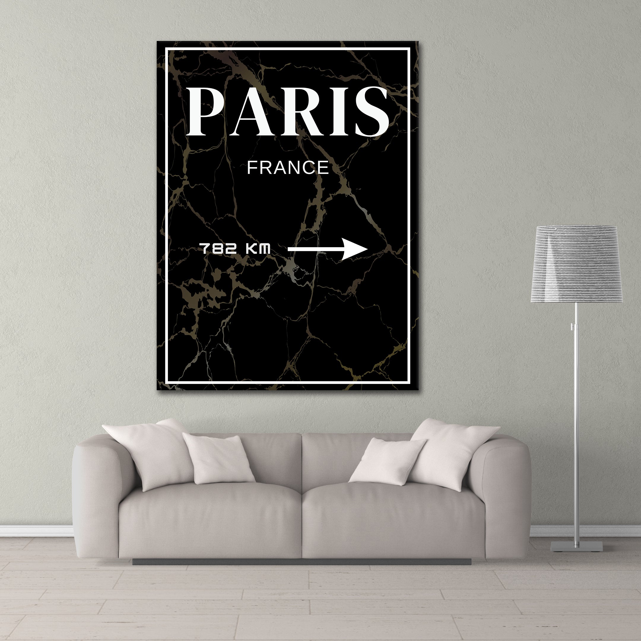 Aesthetic Paris Guide - Poster