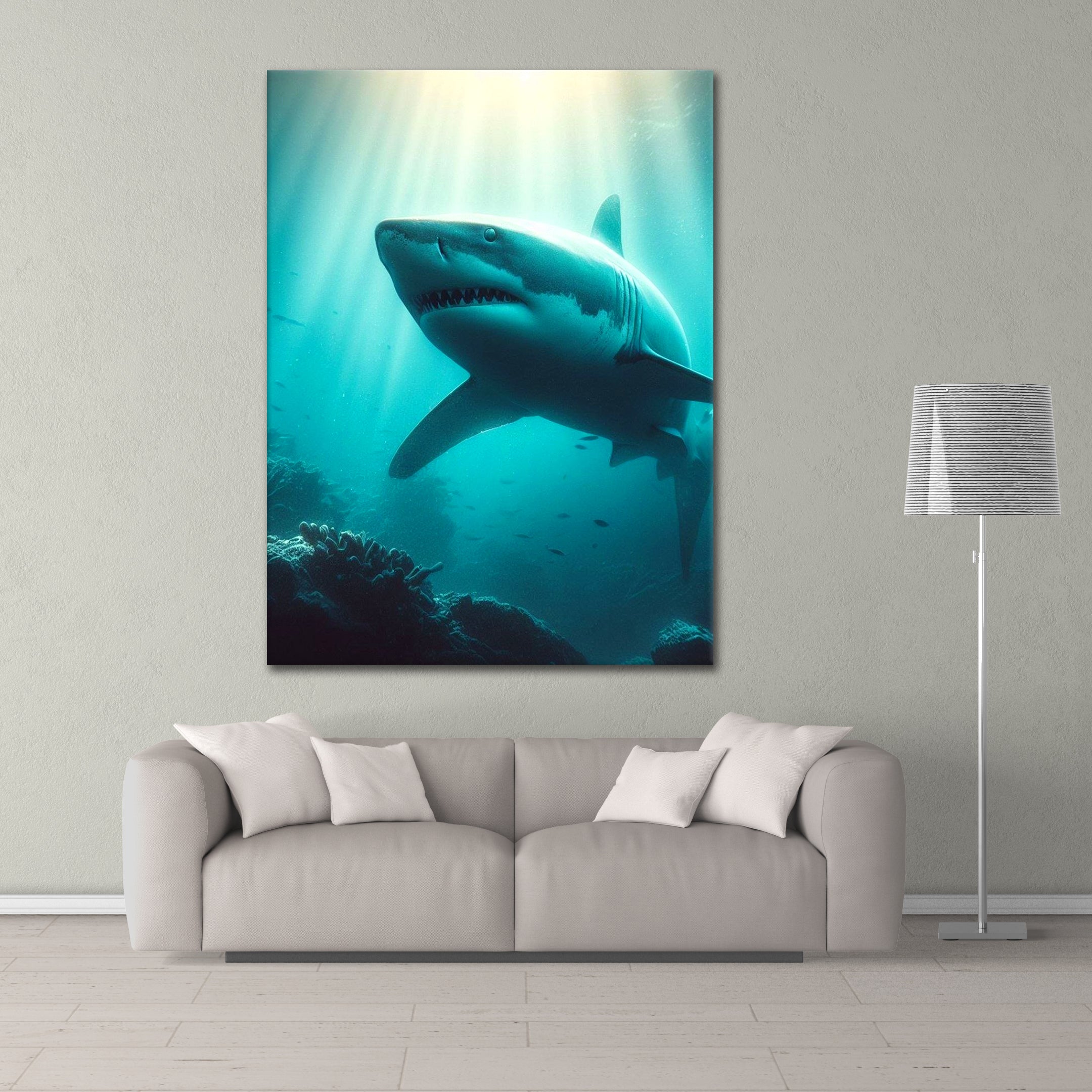 Shark Hunter - Acrylglas