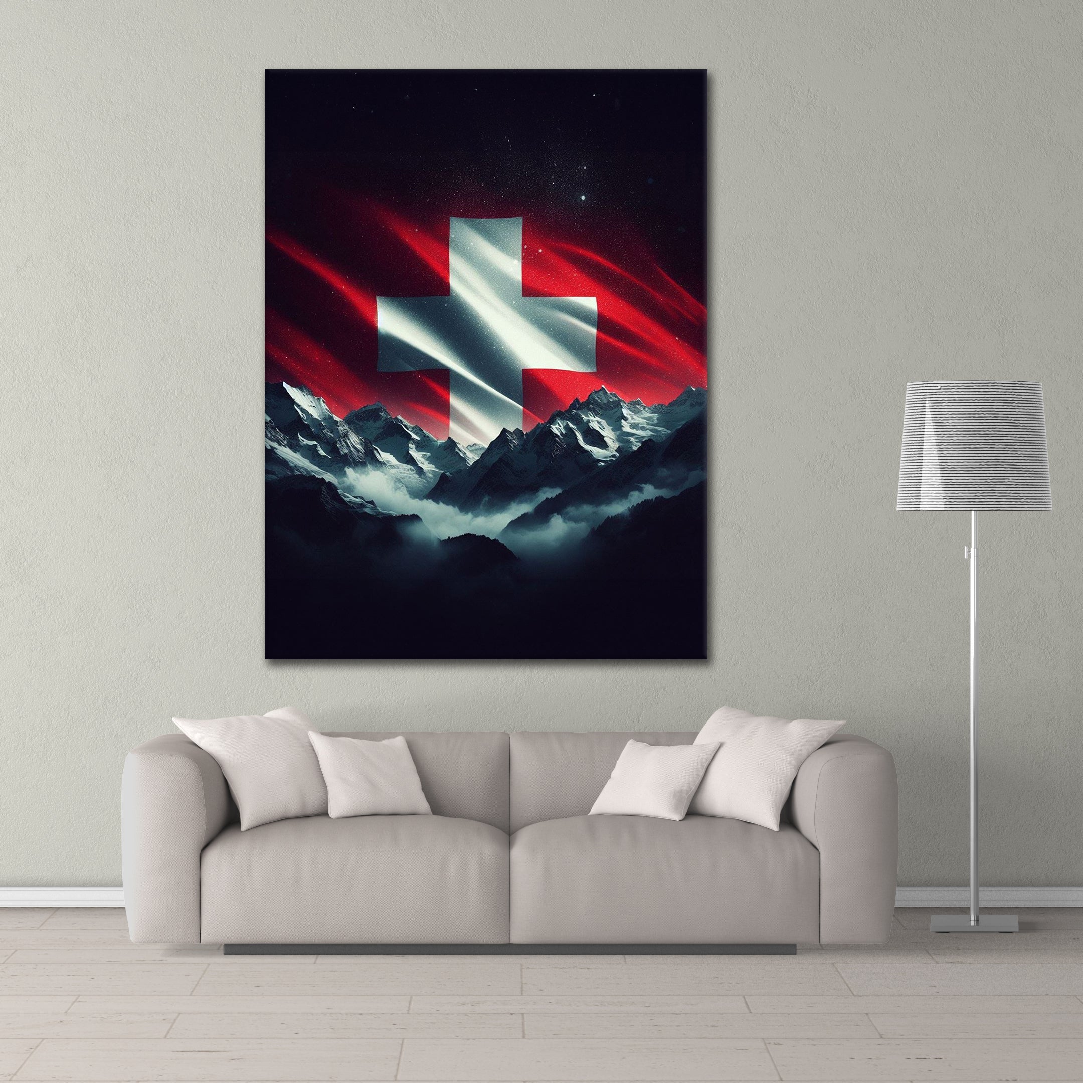 Swiss Nights - Alu Acrylglas