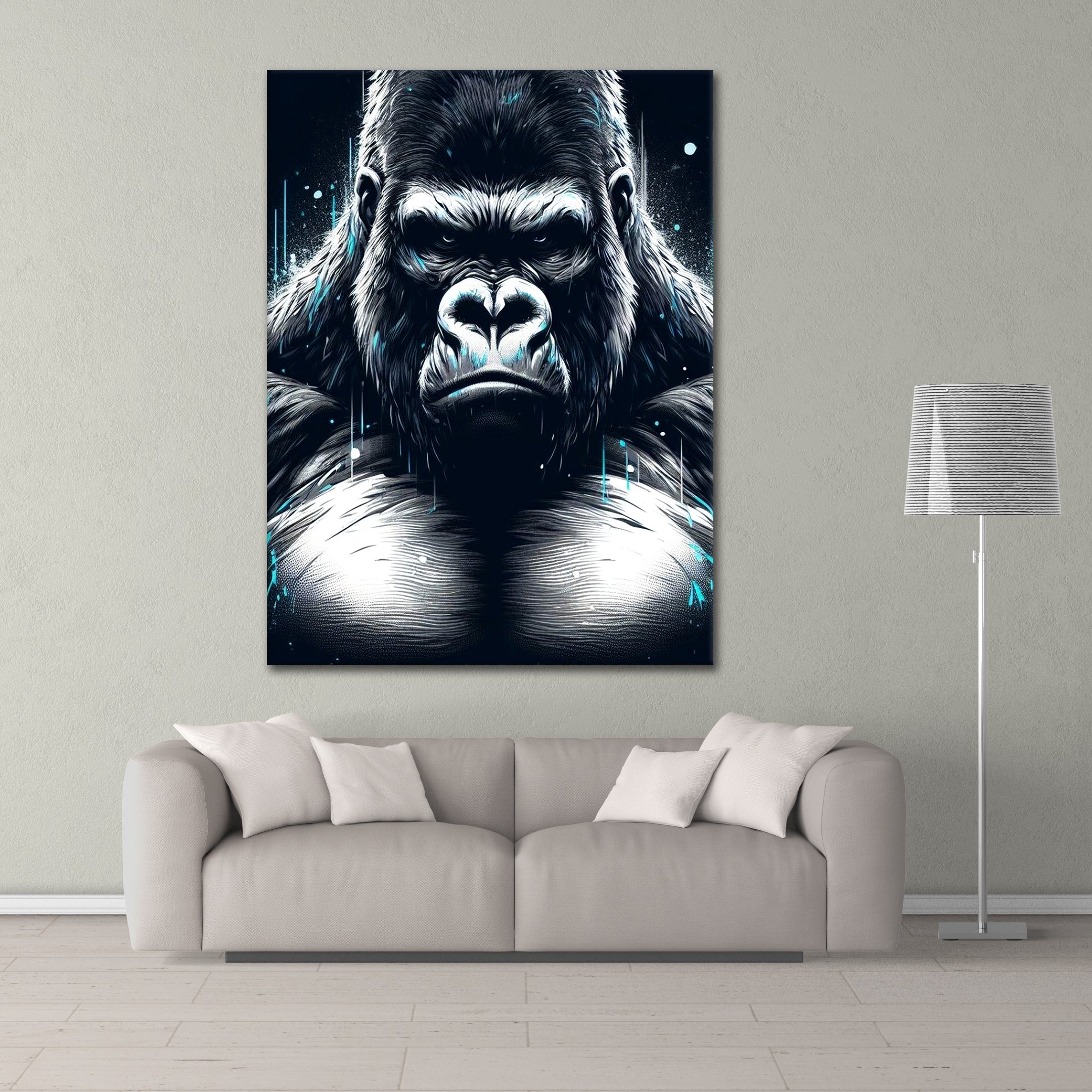 Gorilla Beast -  Alu Acrylglas