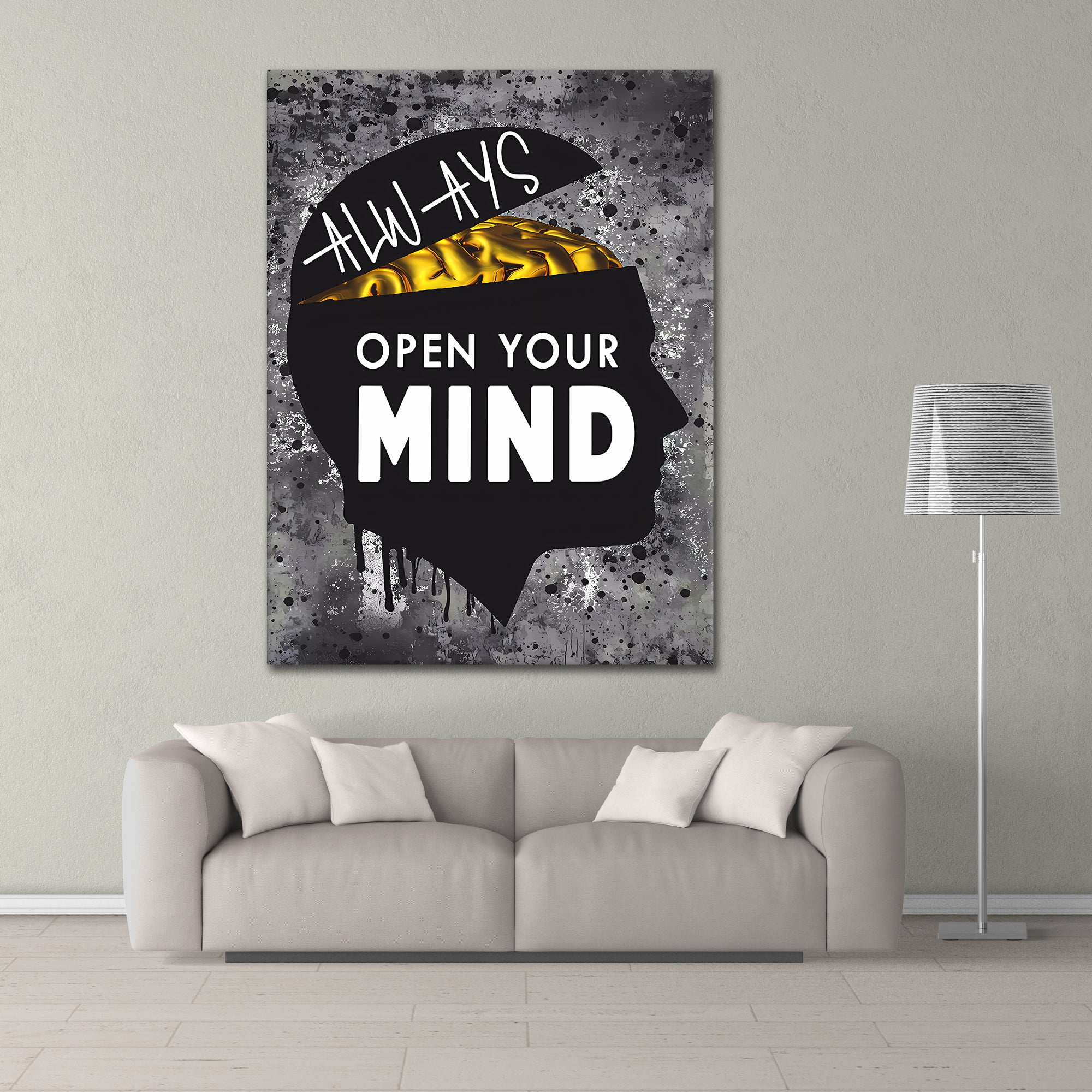 Mind Wide Open - Acrylglas