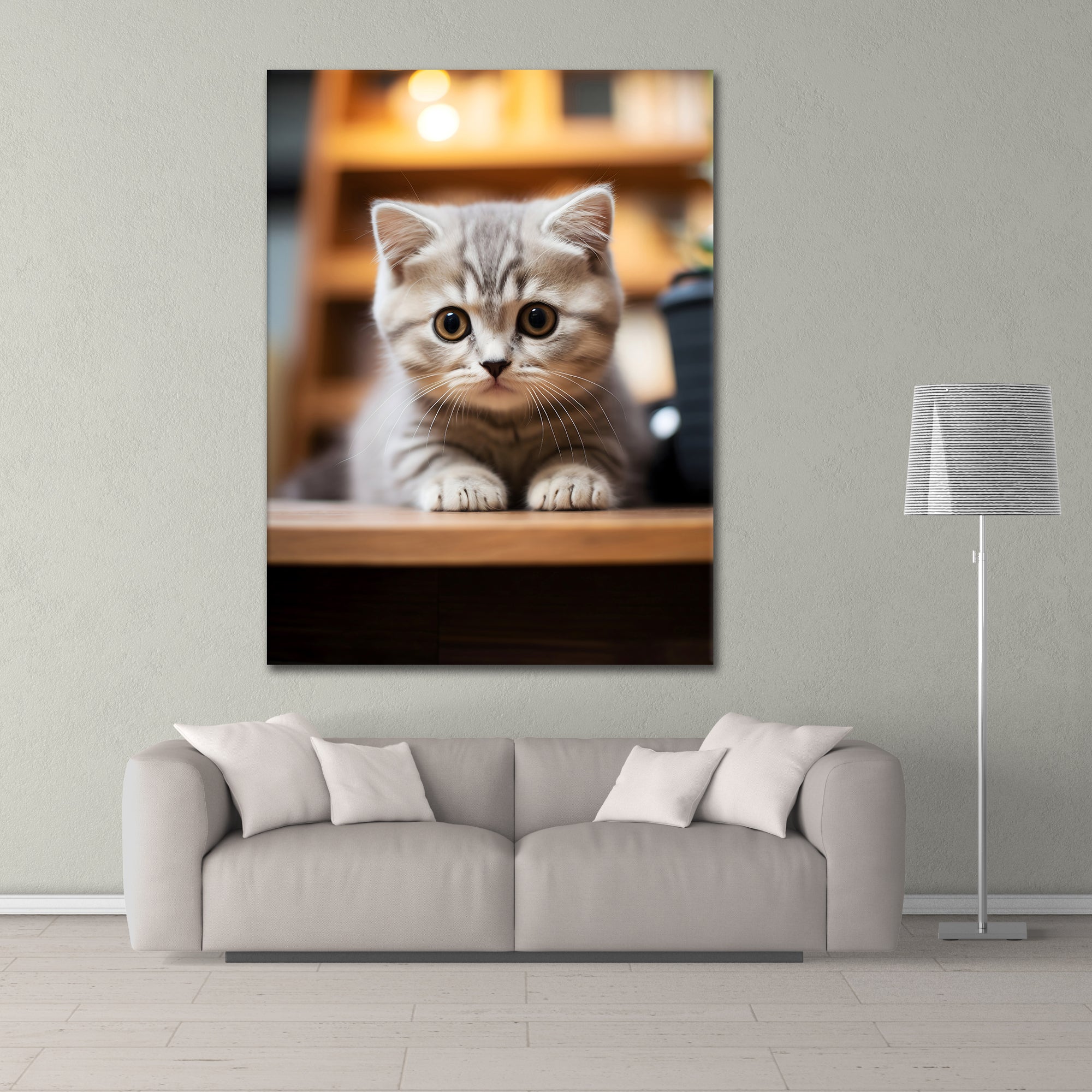 Cute Kitten - acrylic glass