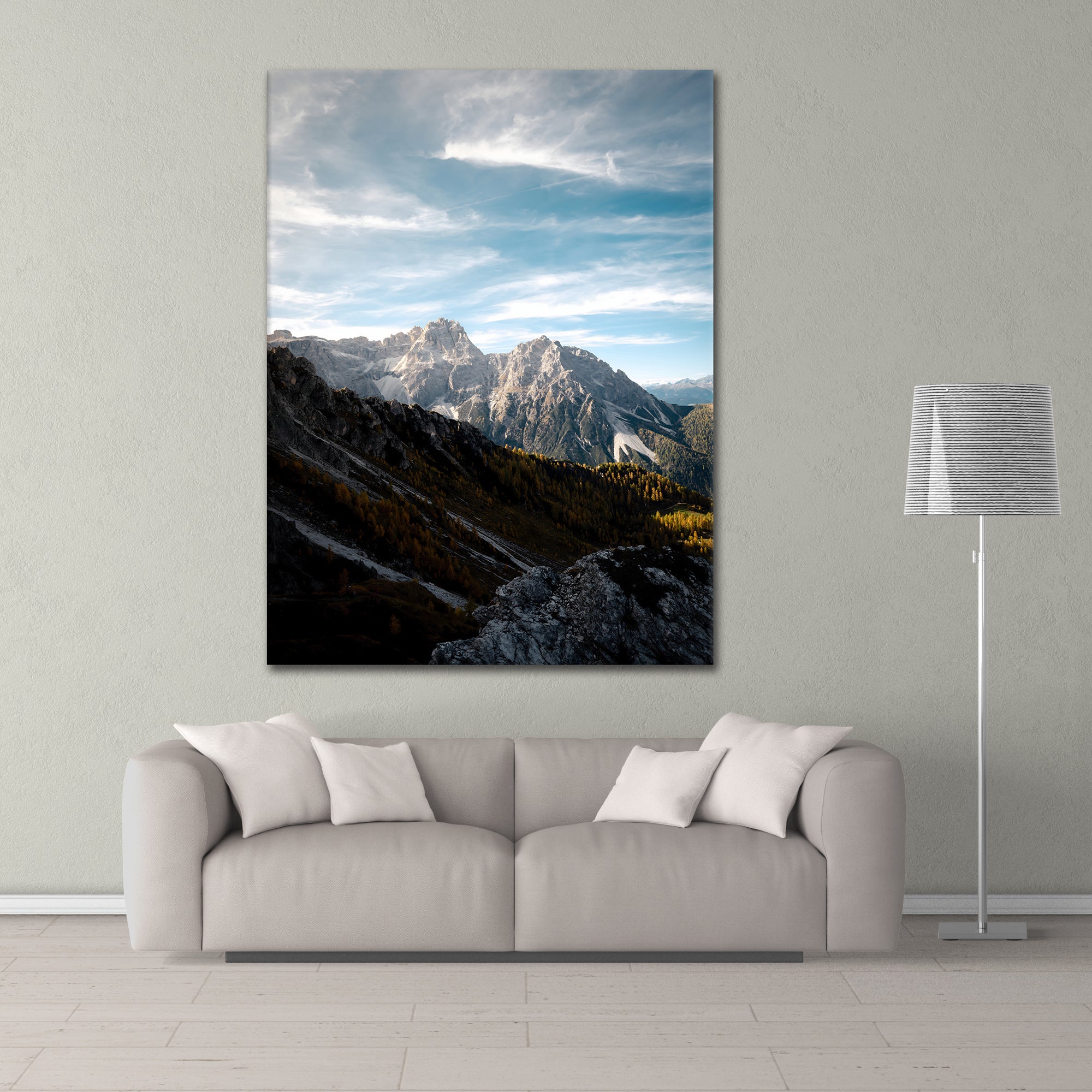 Mountain Horizon - acrylic glass