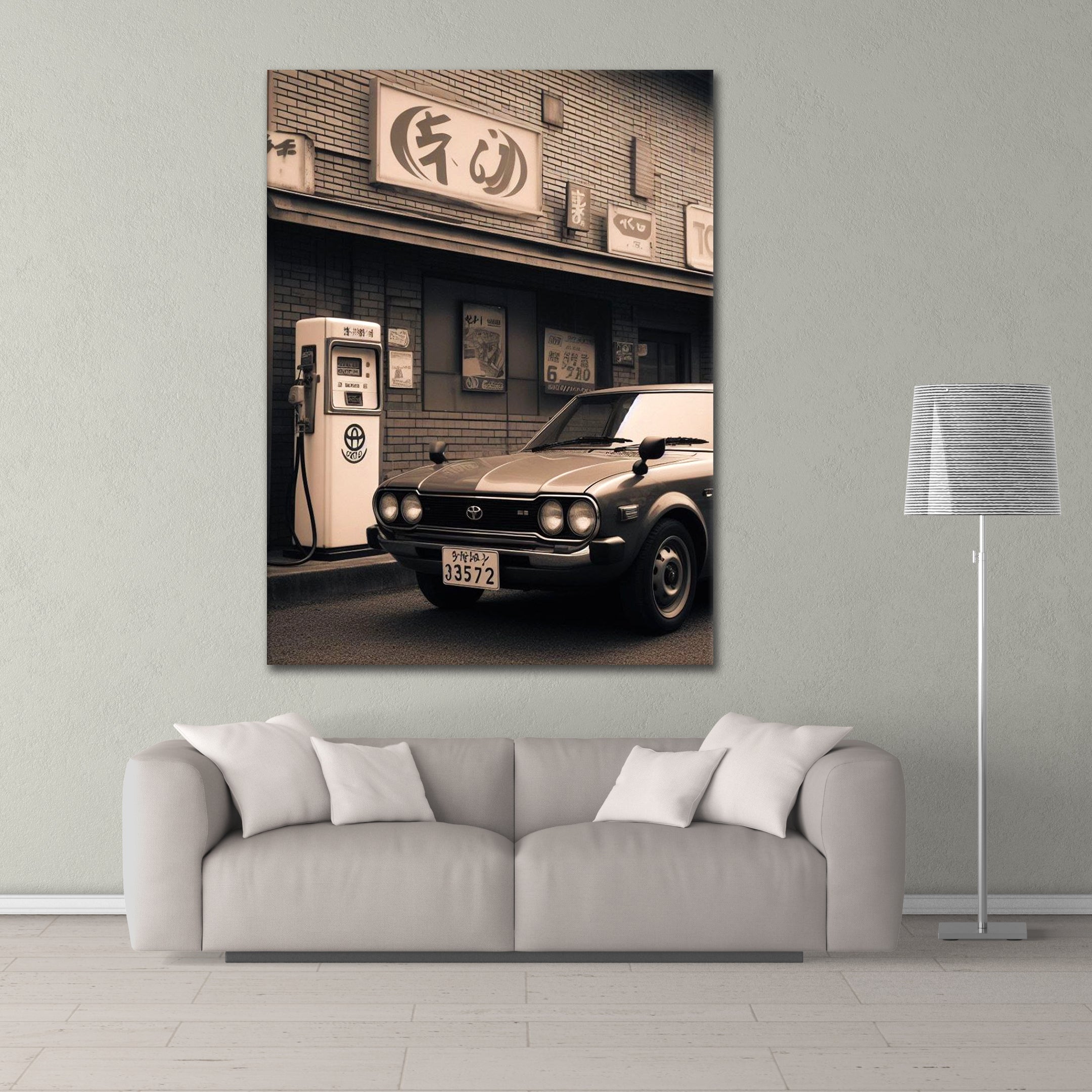 Vintage Japan Car - Acrylglas