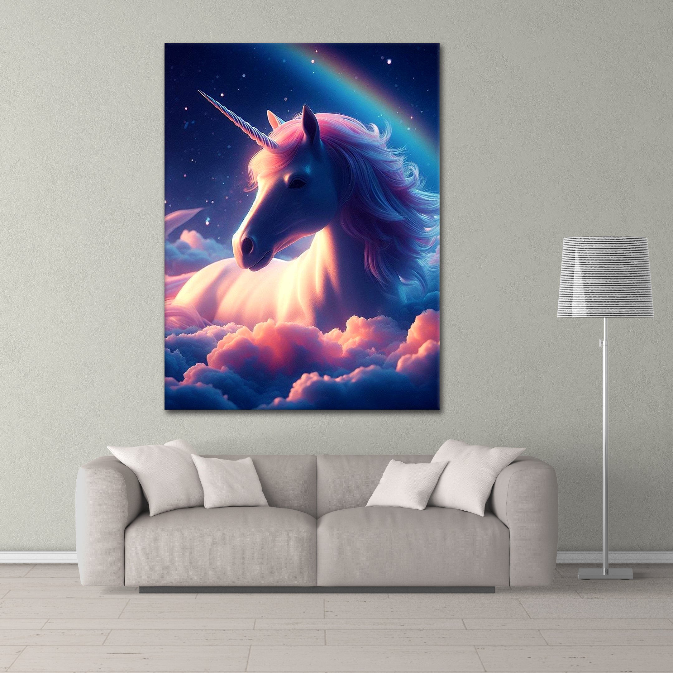 Dreamy Unicorn - Alu Acrylglas