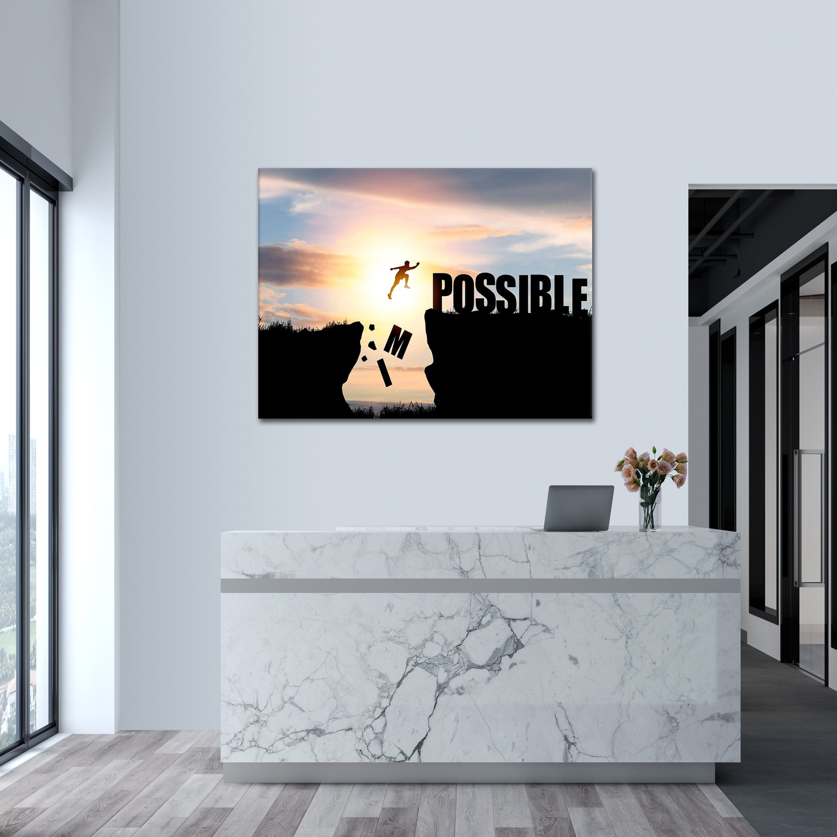 Impossible Jump - acrylic glass