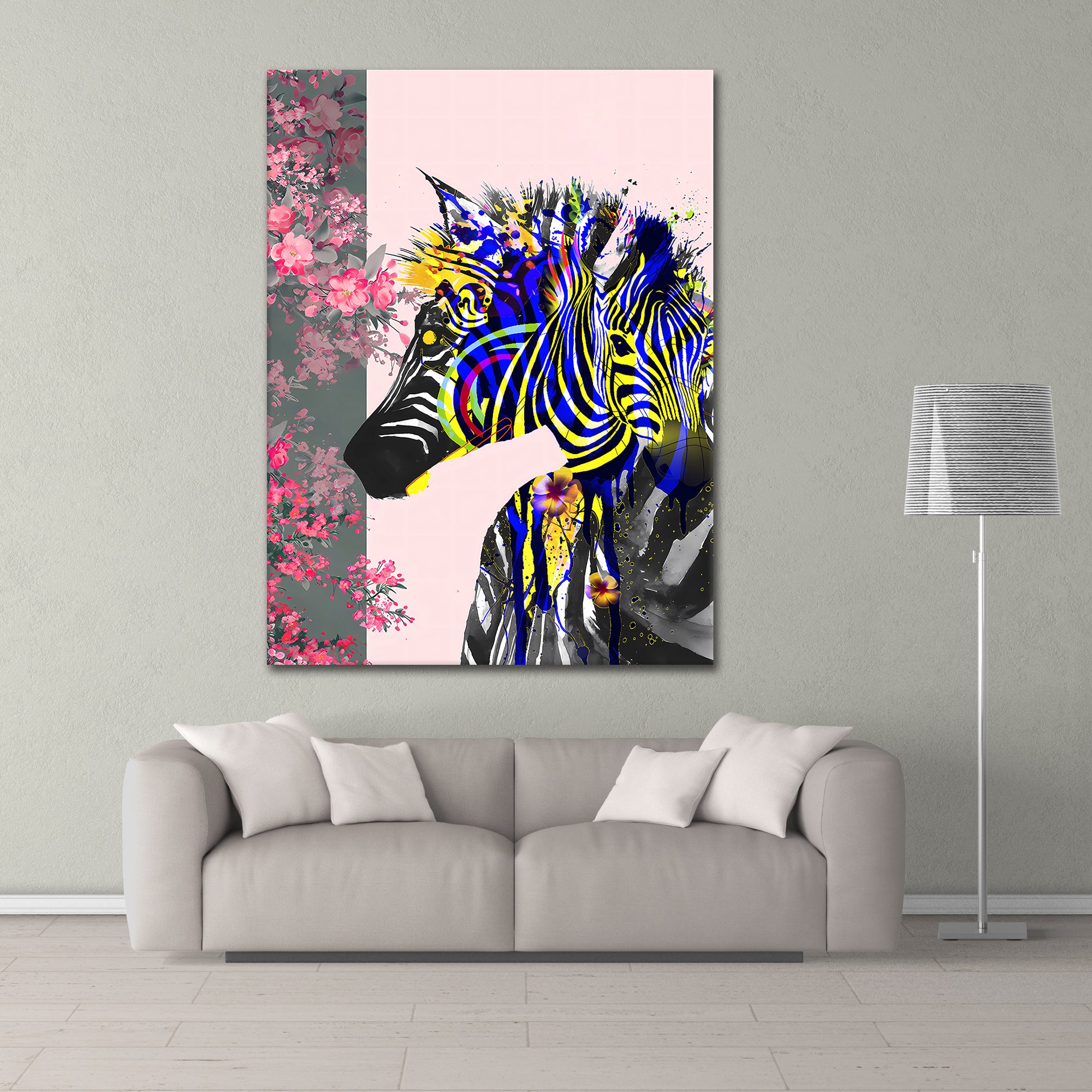 Abstract Zebrablossom - Poster