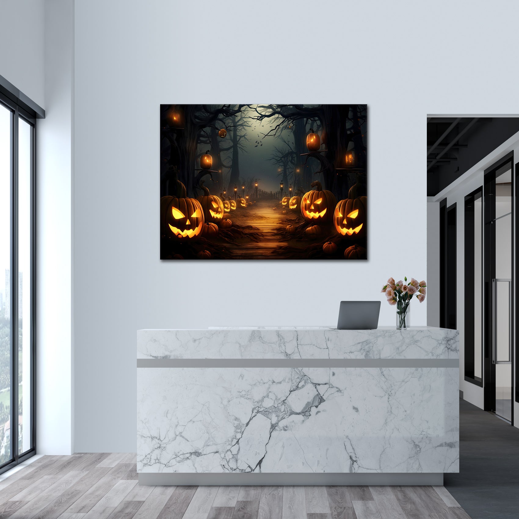 Pumpkin Passage - acrylic glass