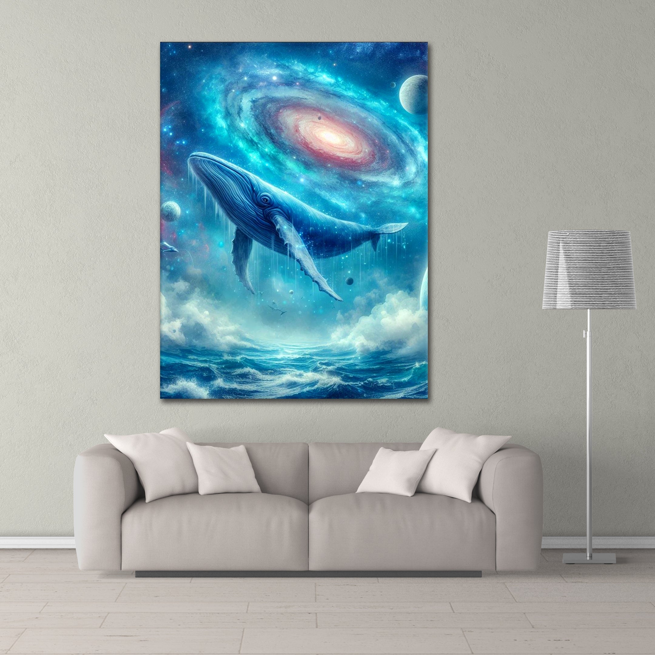 Galactic Whale - Acrylglas