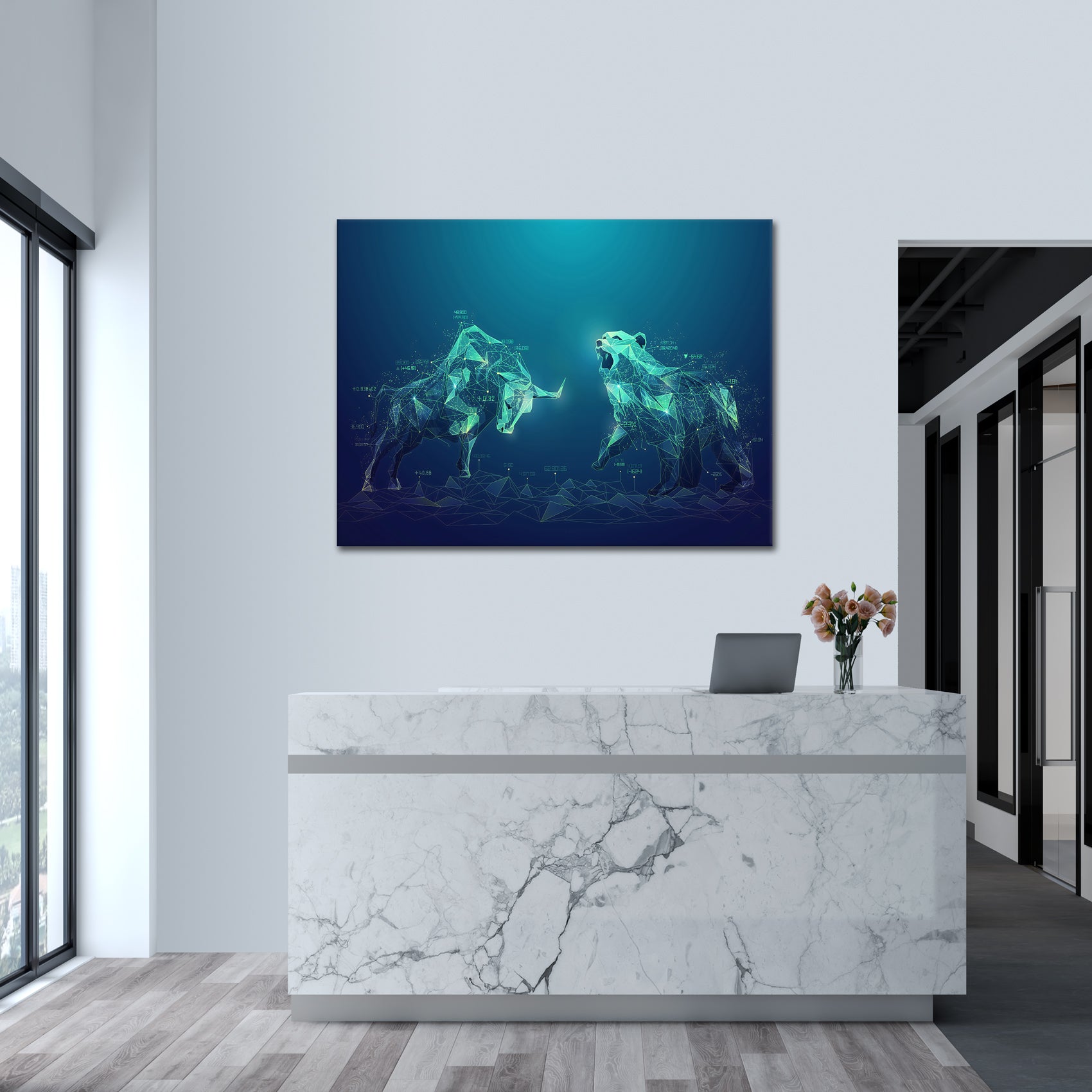 Ruler Constellations - canvas picture