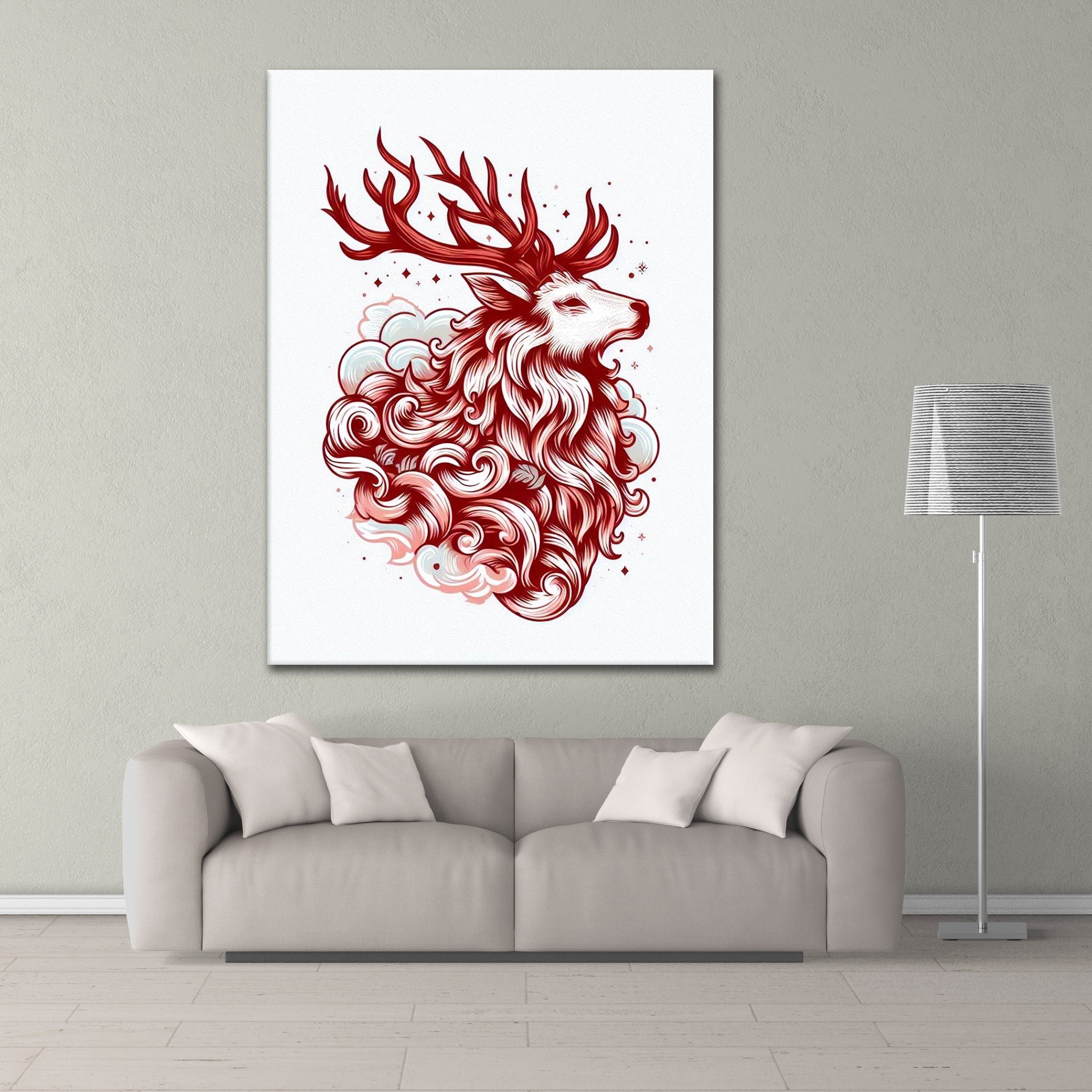 Red Deer - Acrylglas