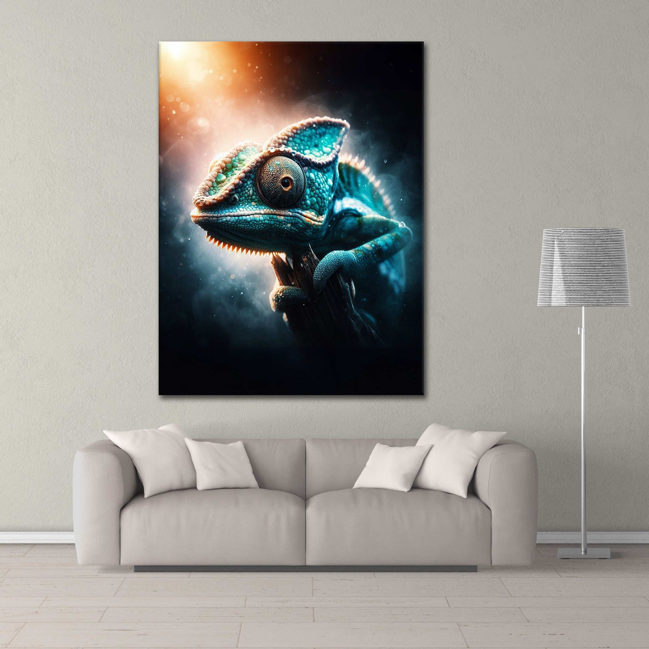 Chameleon Aura - Poster