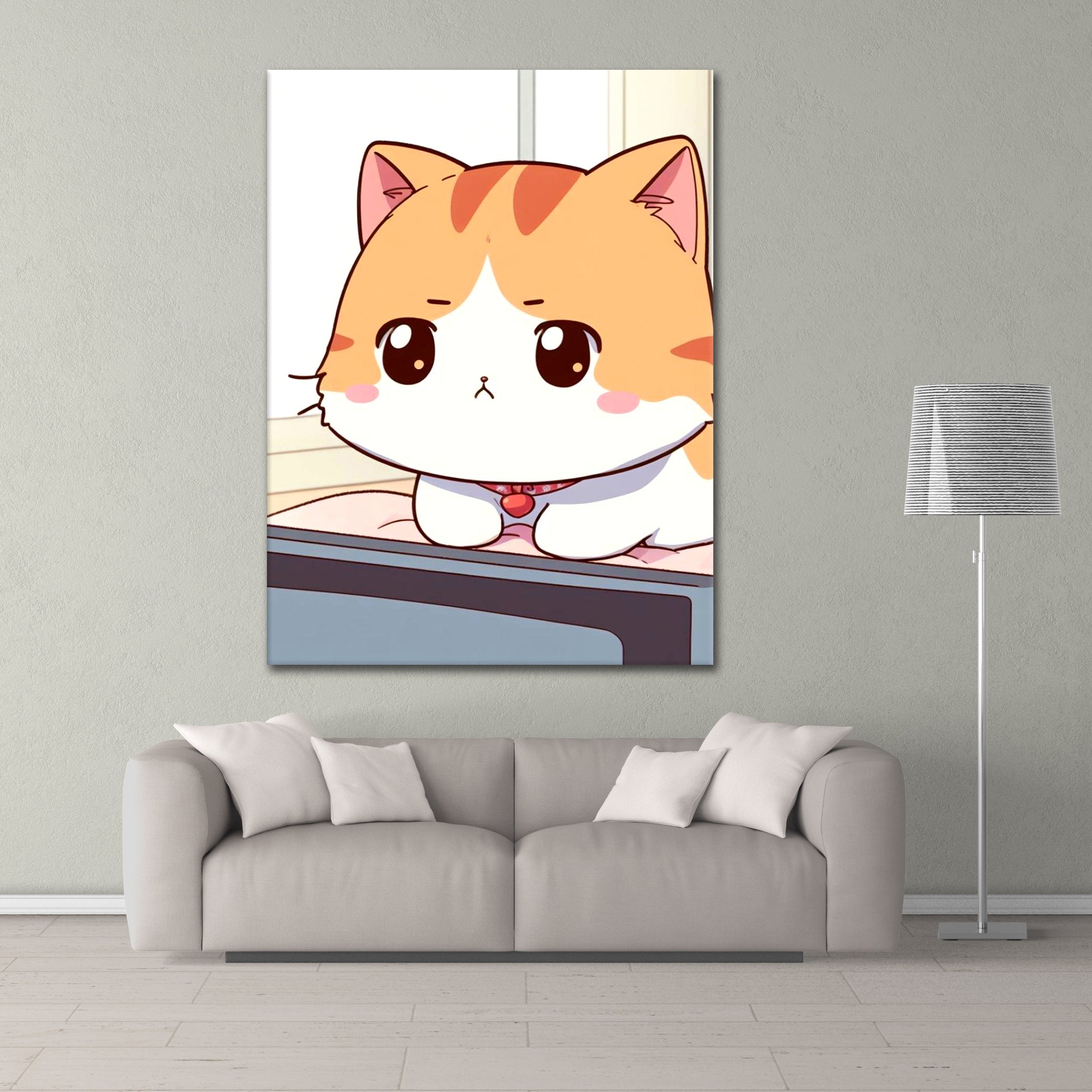 Cartoon Cat - Acrylglas