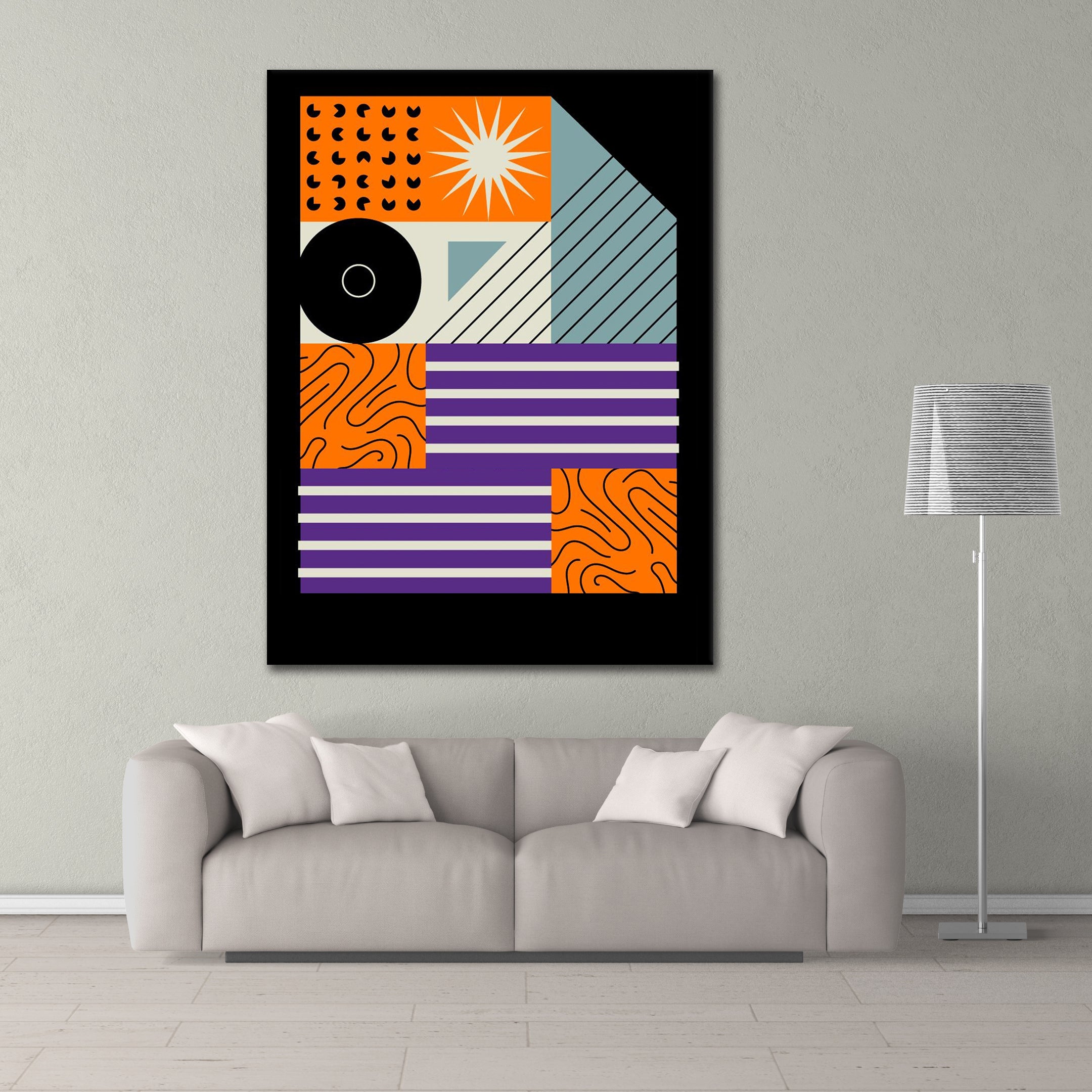 Geometric Paint - Poster