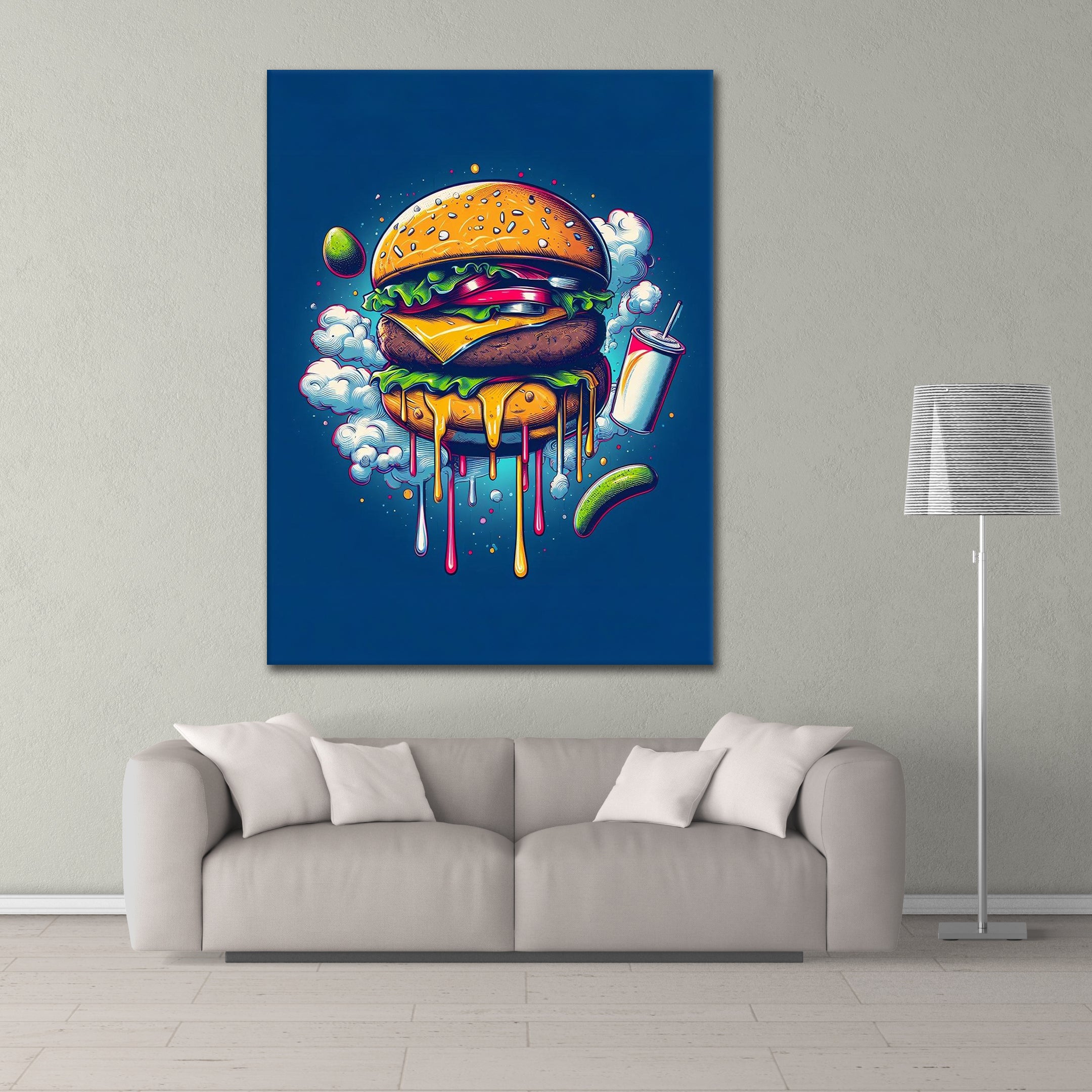 Dream Burger - Leinwandbild