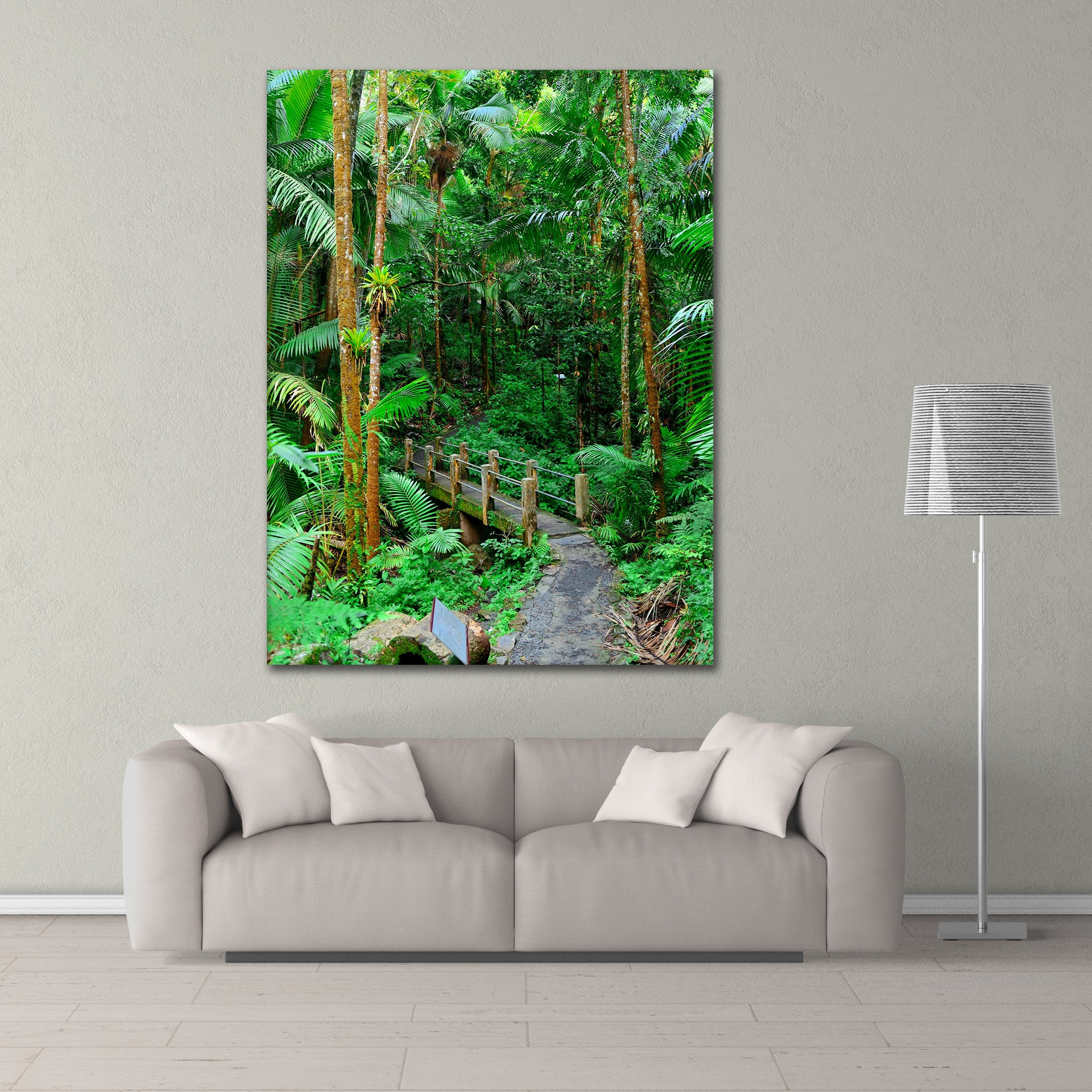 Jungle Bridge - Poster