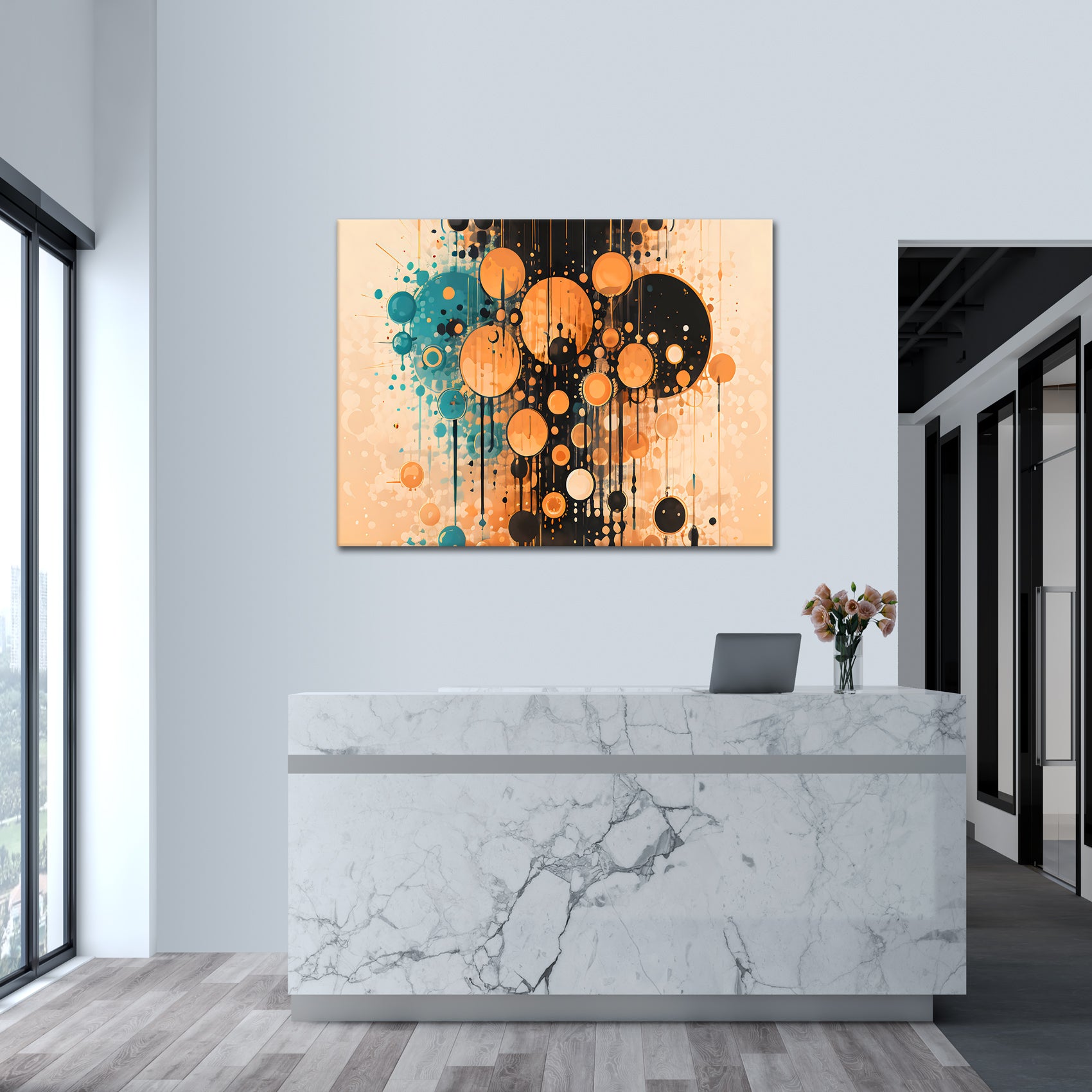 Circles of Harmony - canvas picture