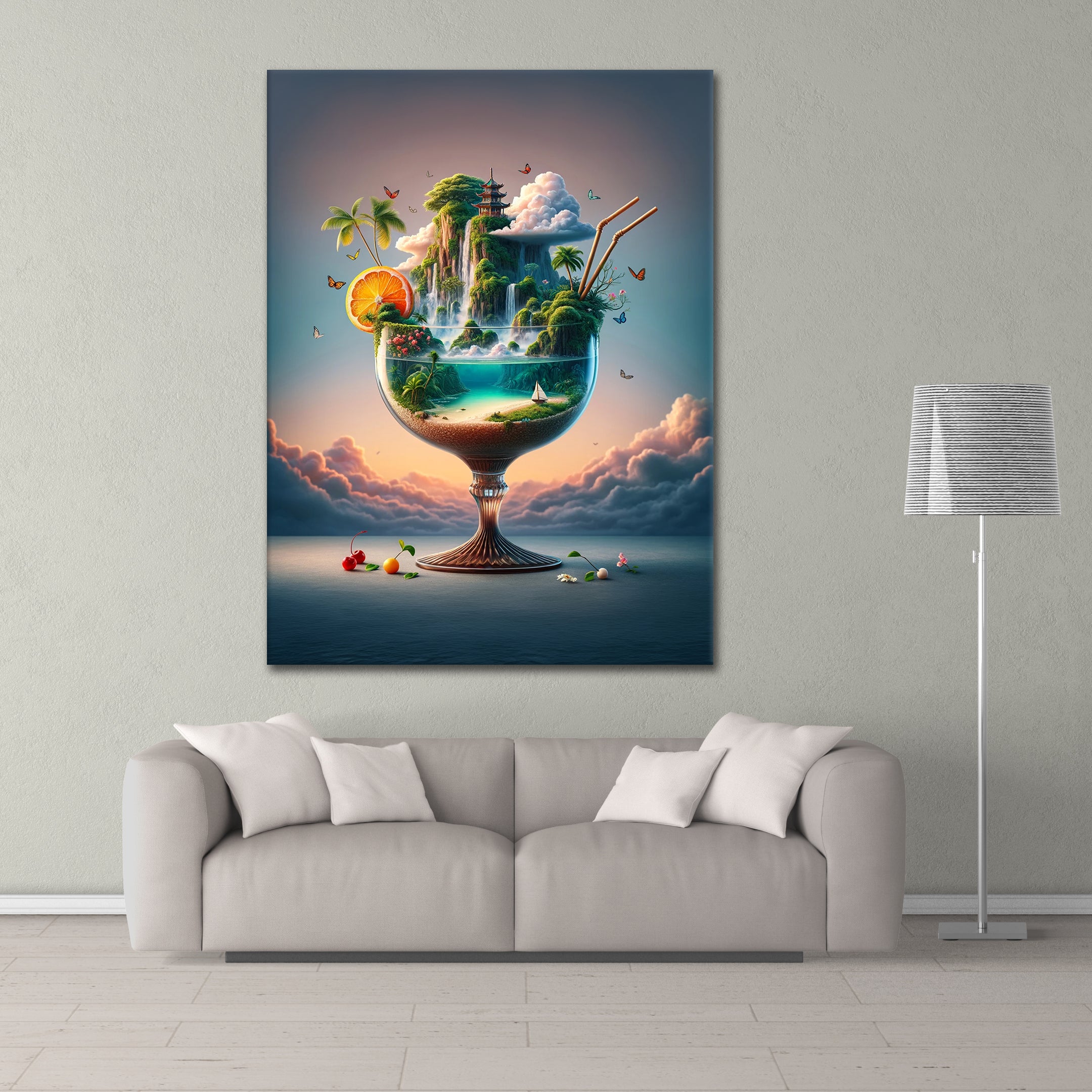 Island Cocktail - Poster