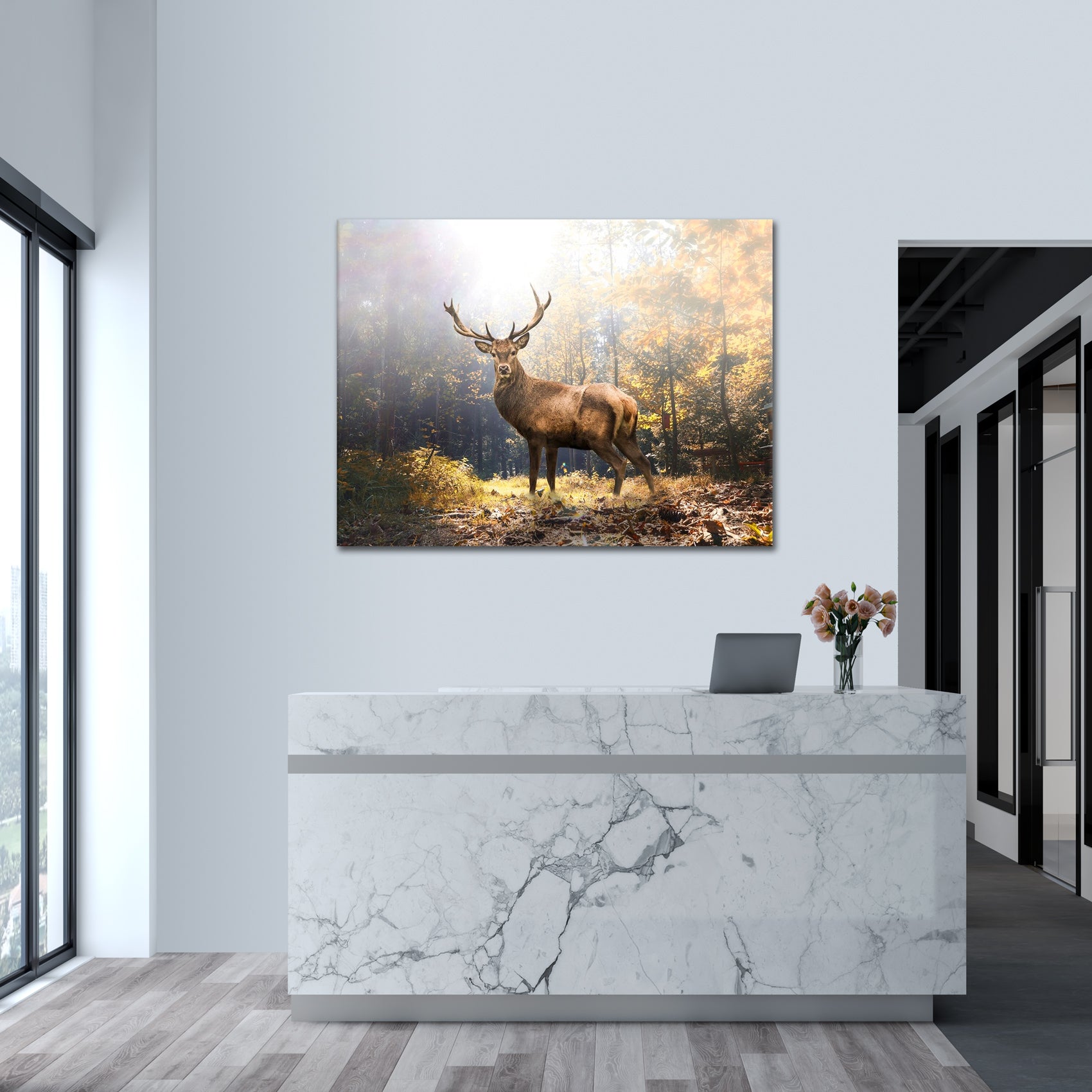 Majestic Deer - acrylic glass