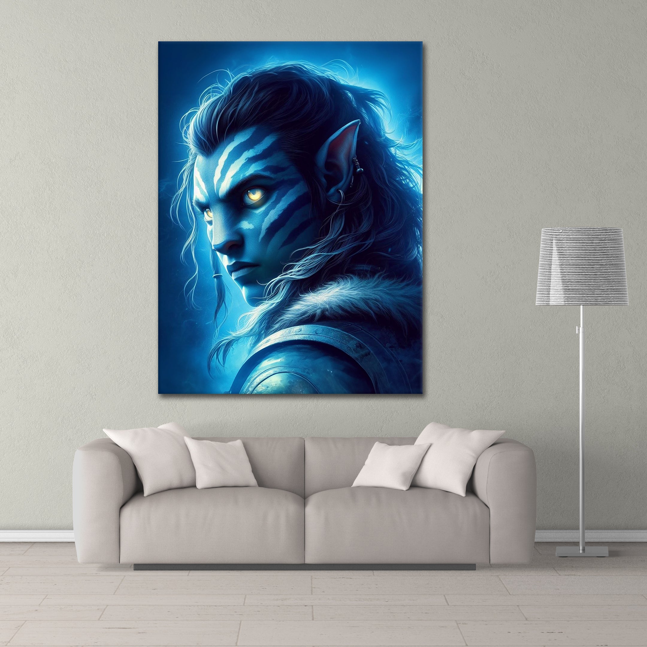 Na'vi Warrior - Acrylglas