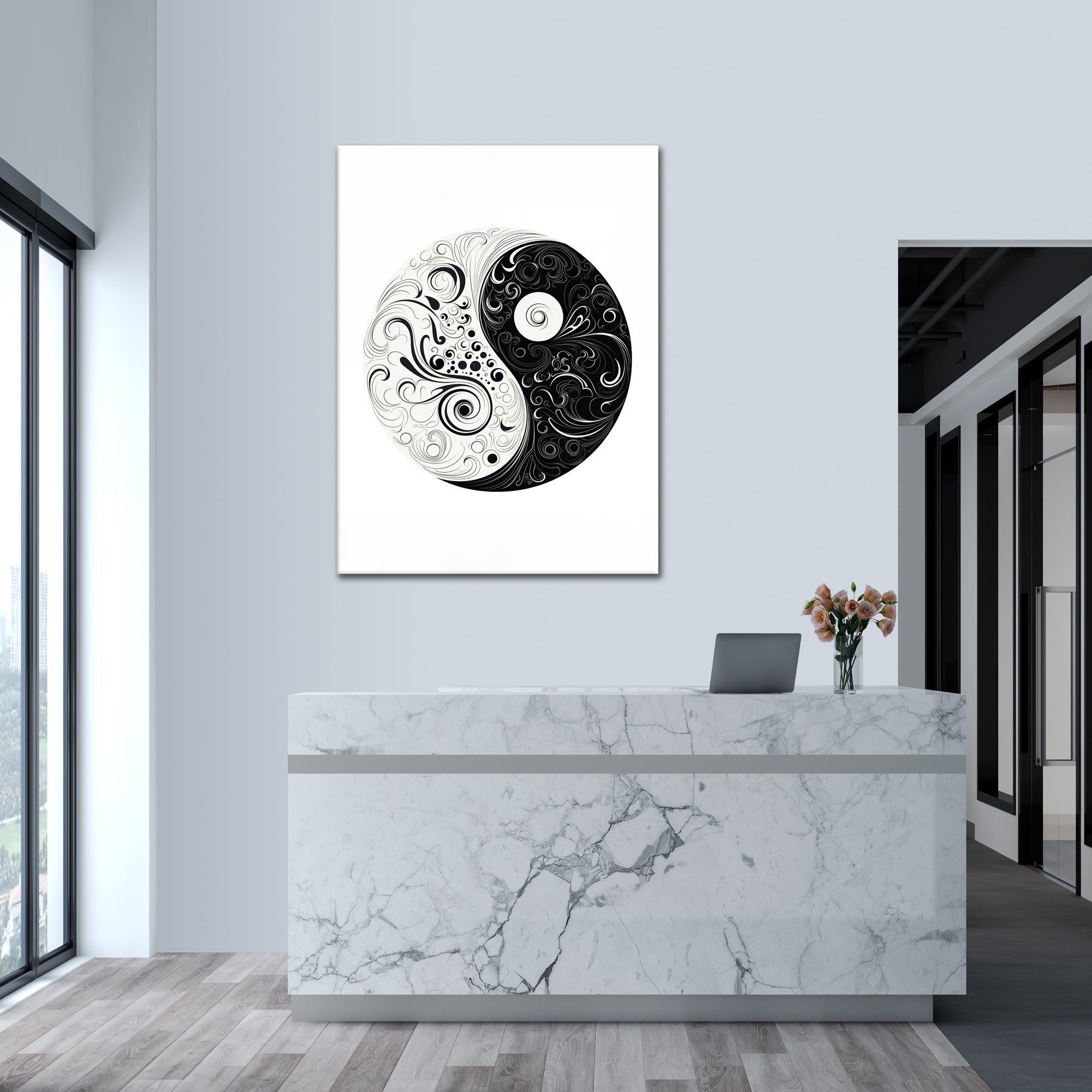 Yin Yang Flow - Poster