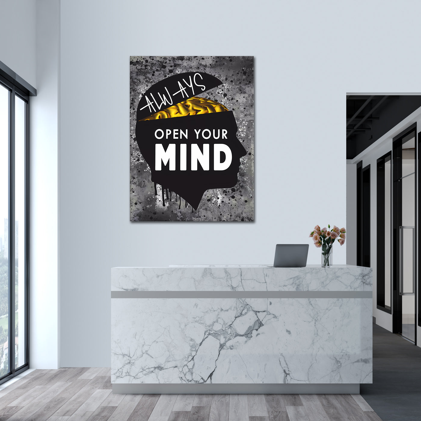 Mind Wide Open - acrylic glass