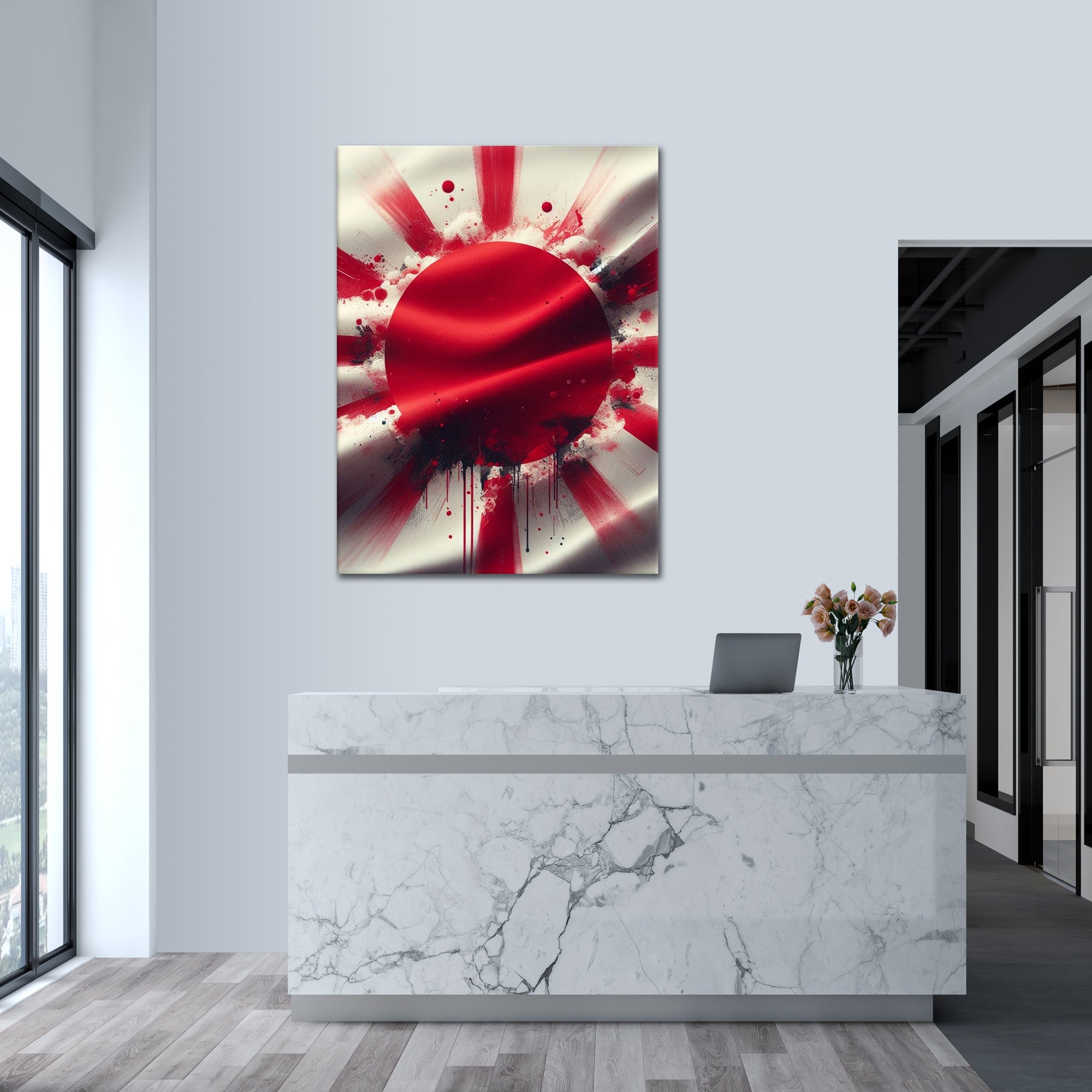 Rising Sun - Acrylglas