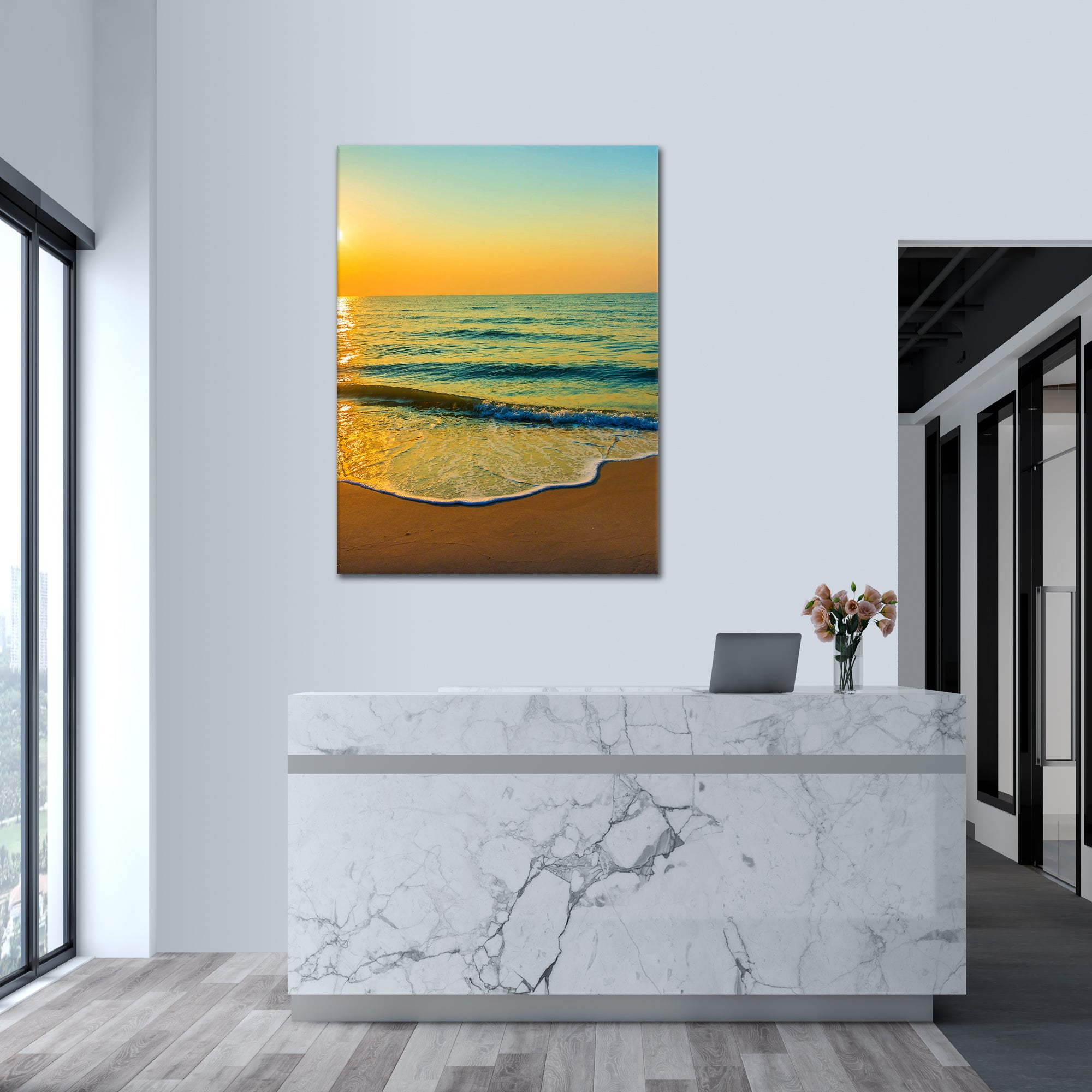 Sunrise Shore - Leinwandbild