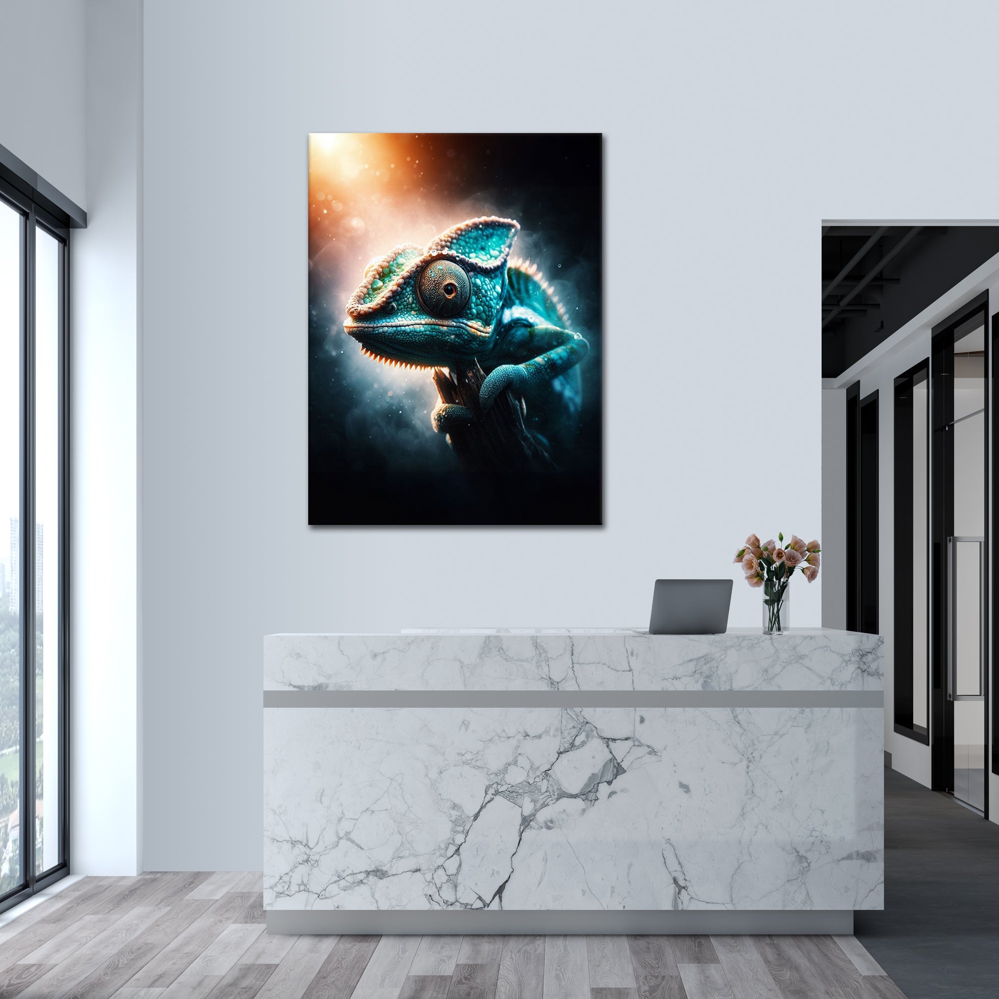 Chameleon Aura - Poster