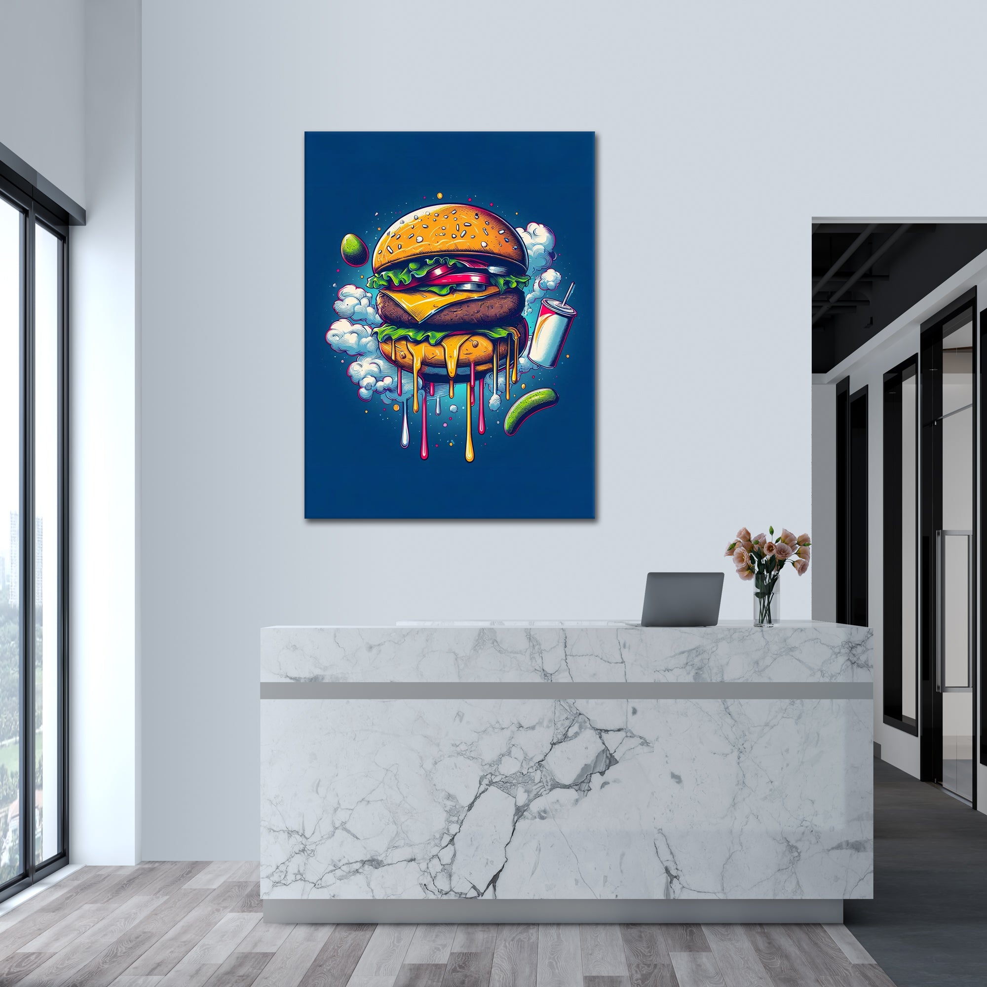 Dream Burger - Acrylglas