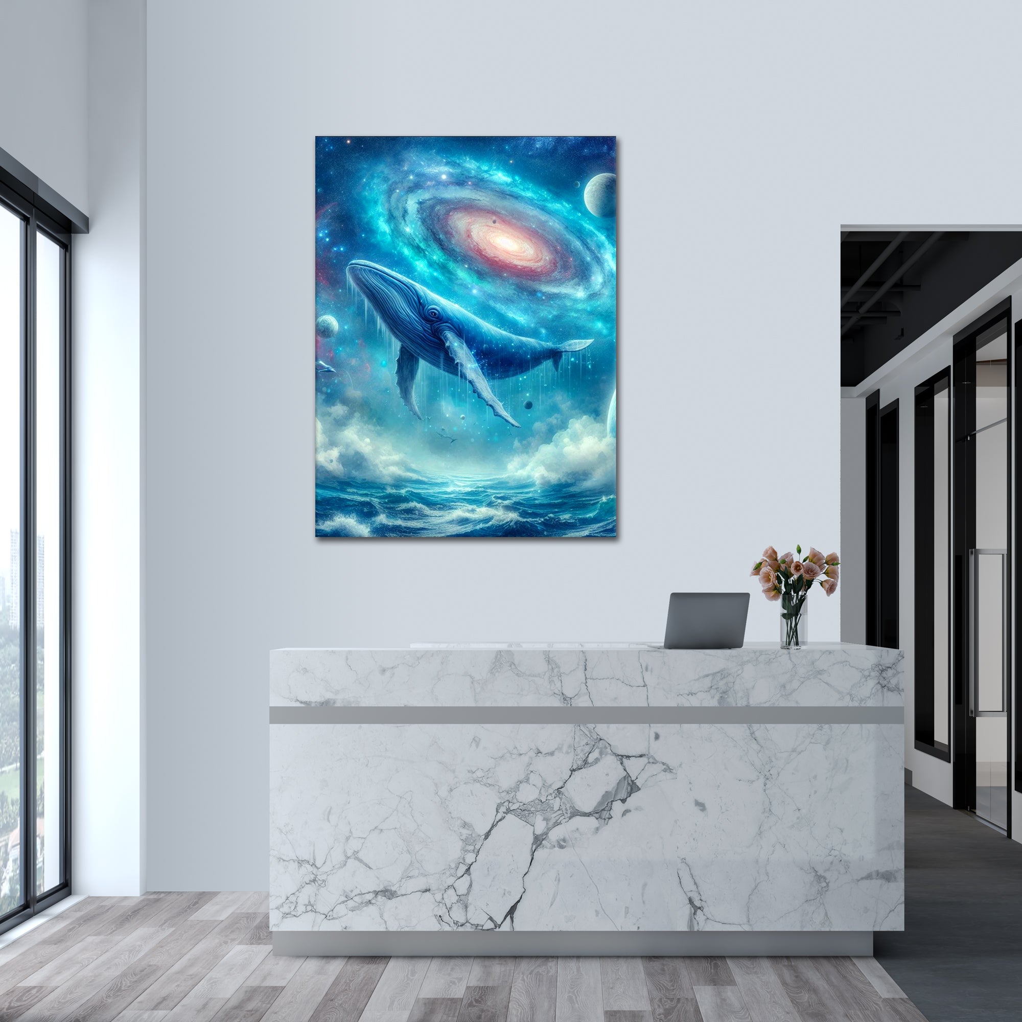 Galactic Whale - Poster