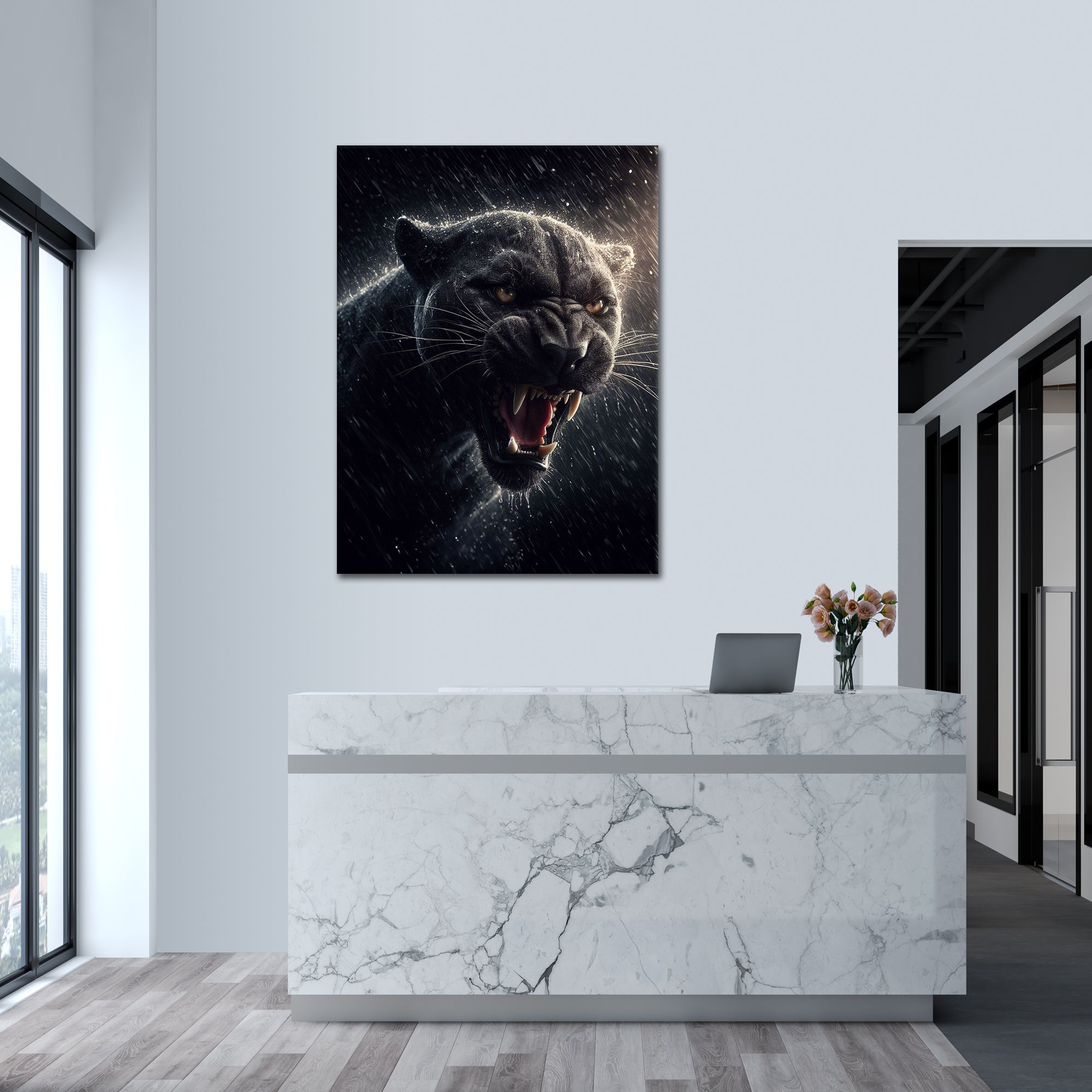 Dangerous Panther - Acrylglas