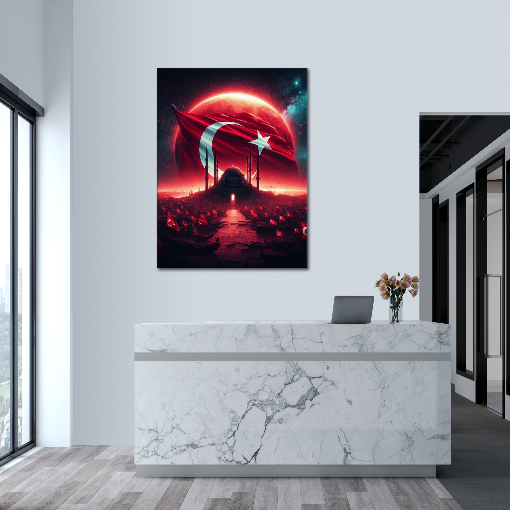 Turkish Eclipse - Acrylglas