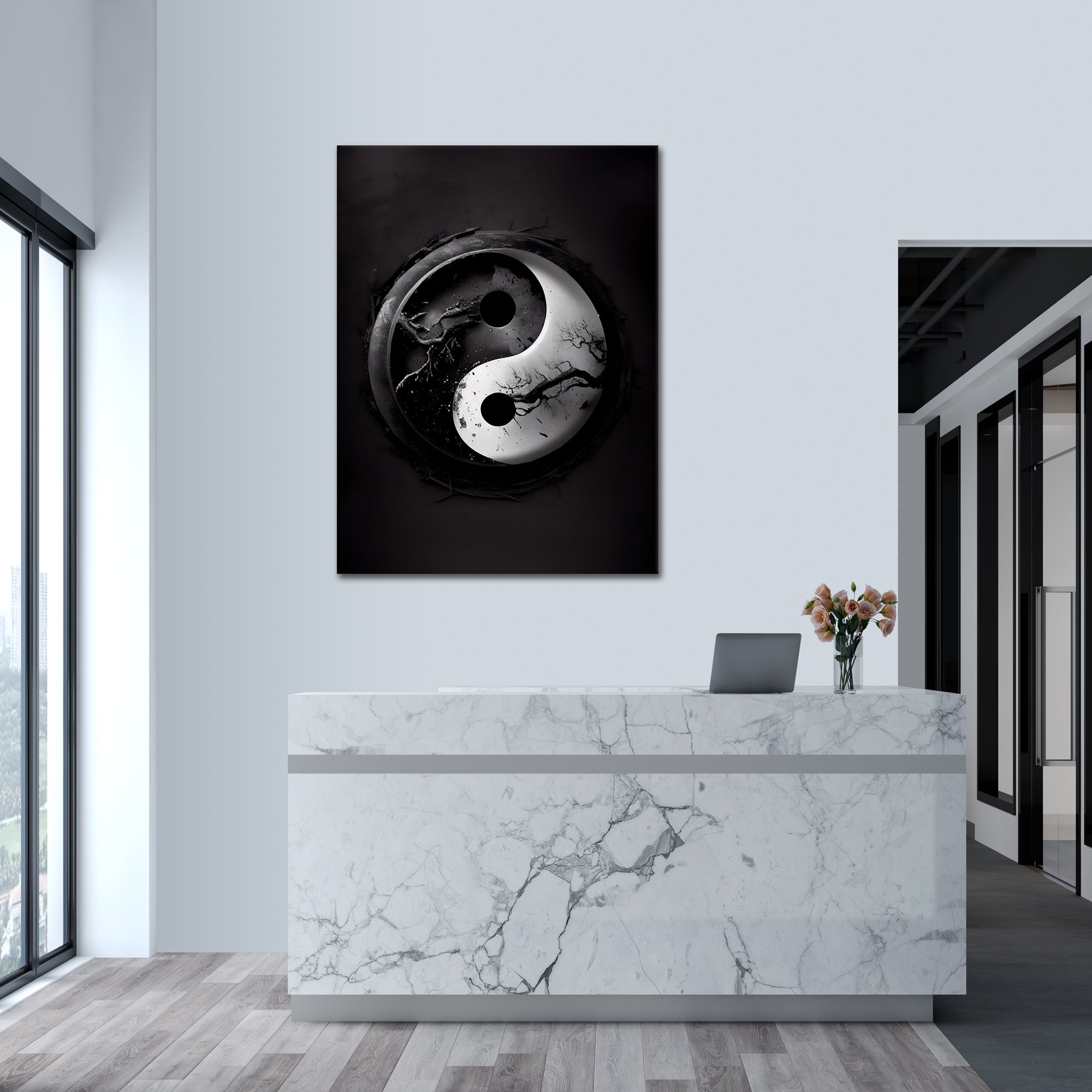 Yin Yang Nature - Poster