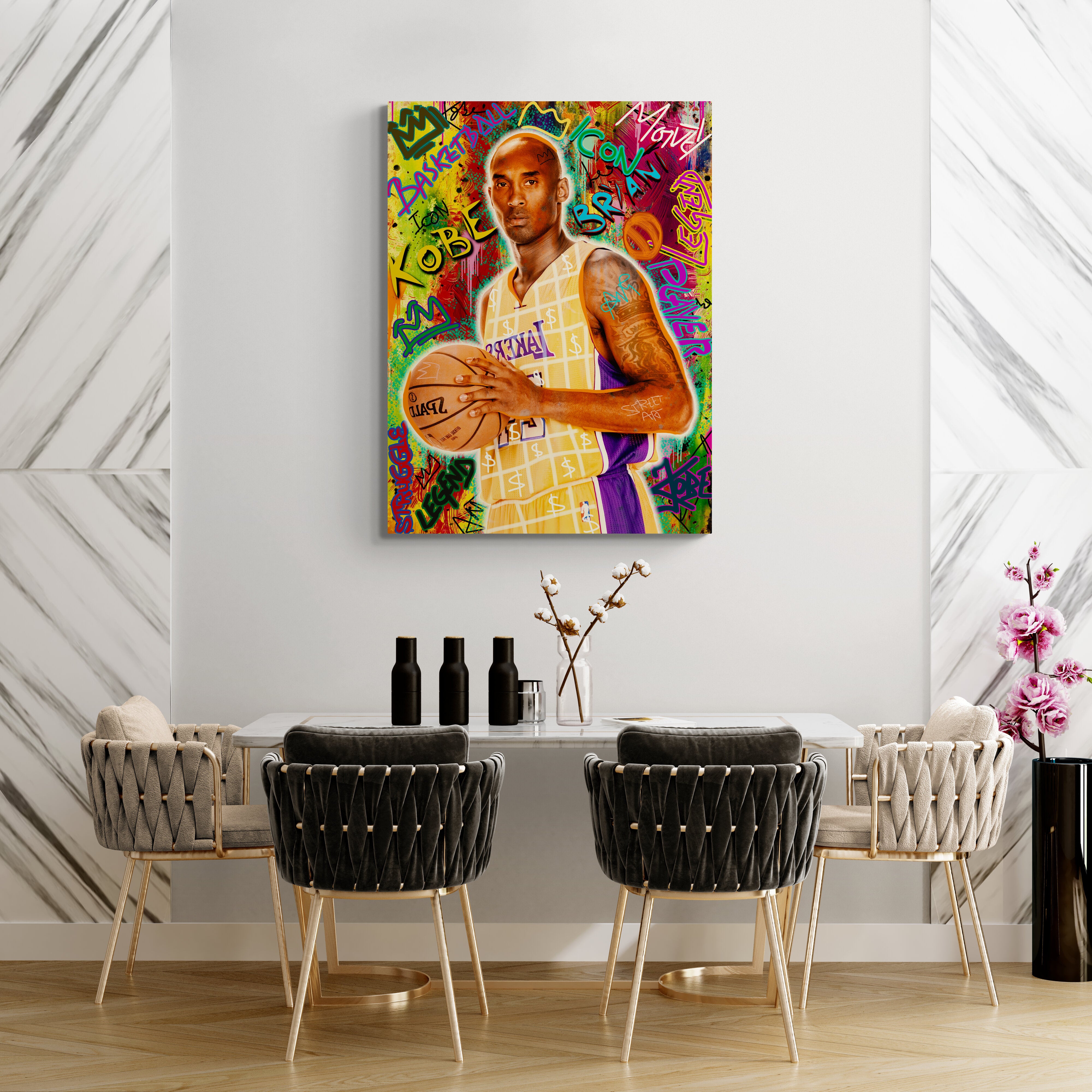 Black Mamba - canvas picture