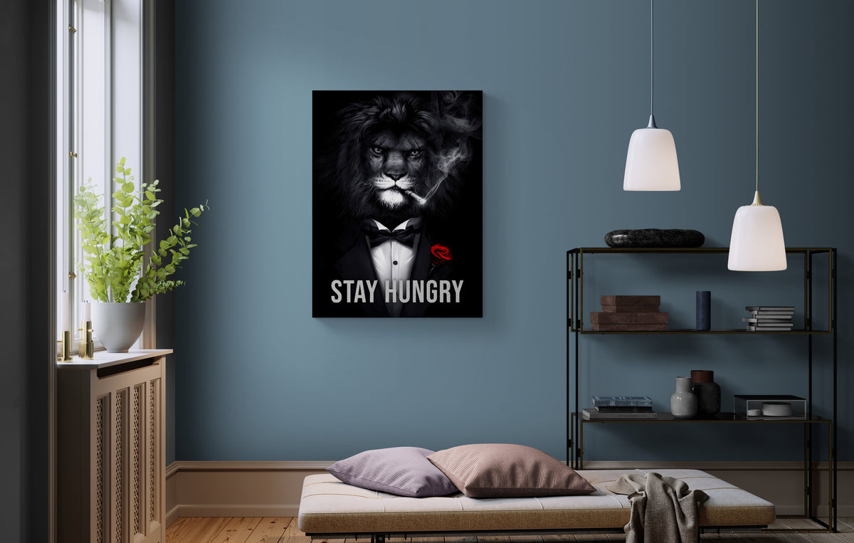 Stay Hungry - картина на платно