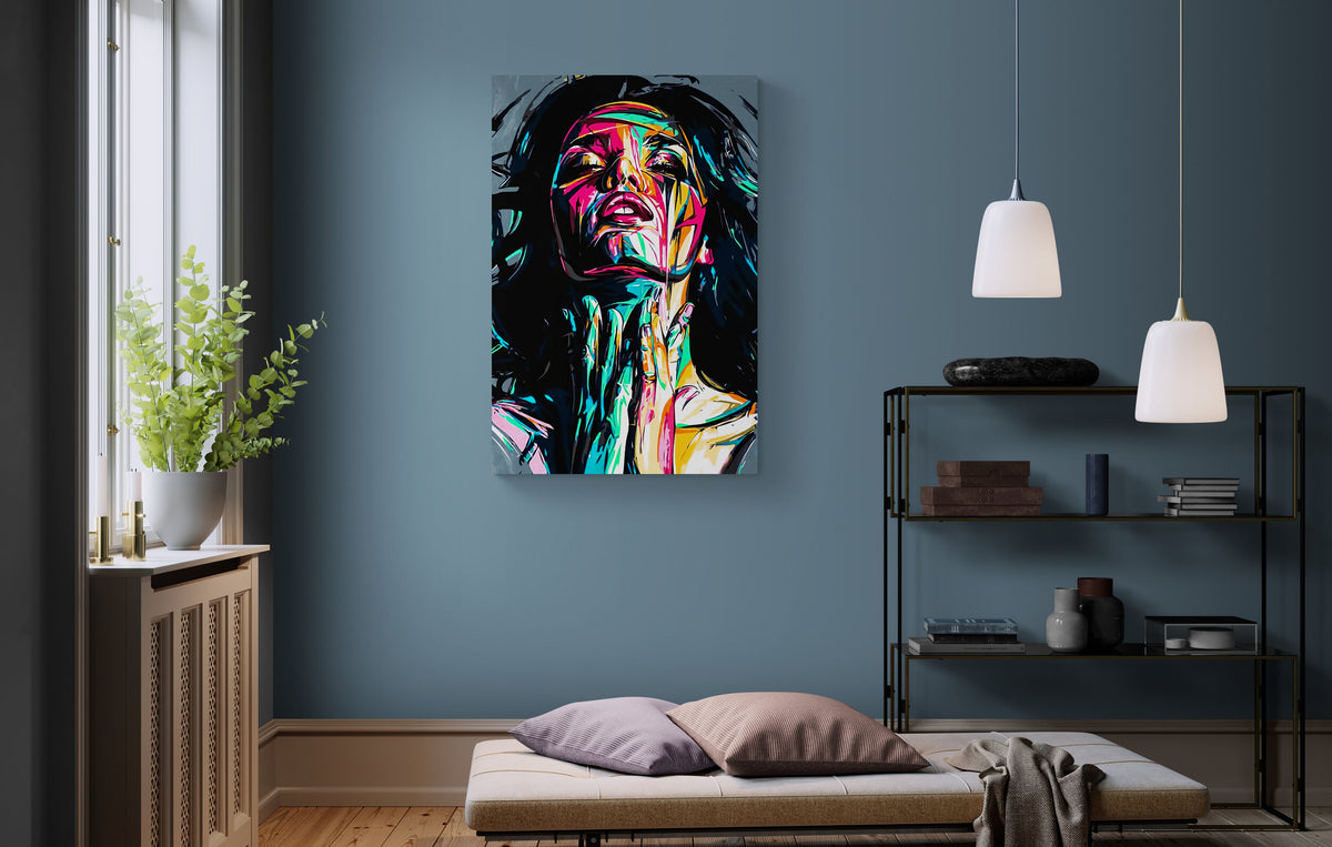 Vibrant Elegance - canvas picture